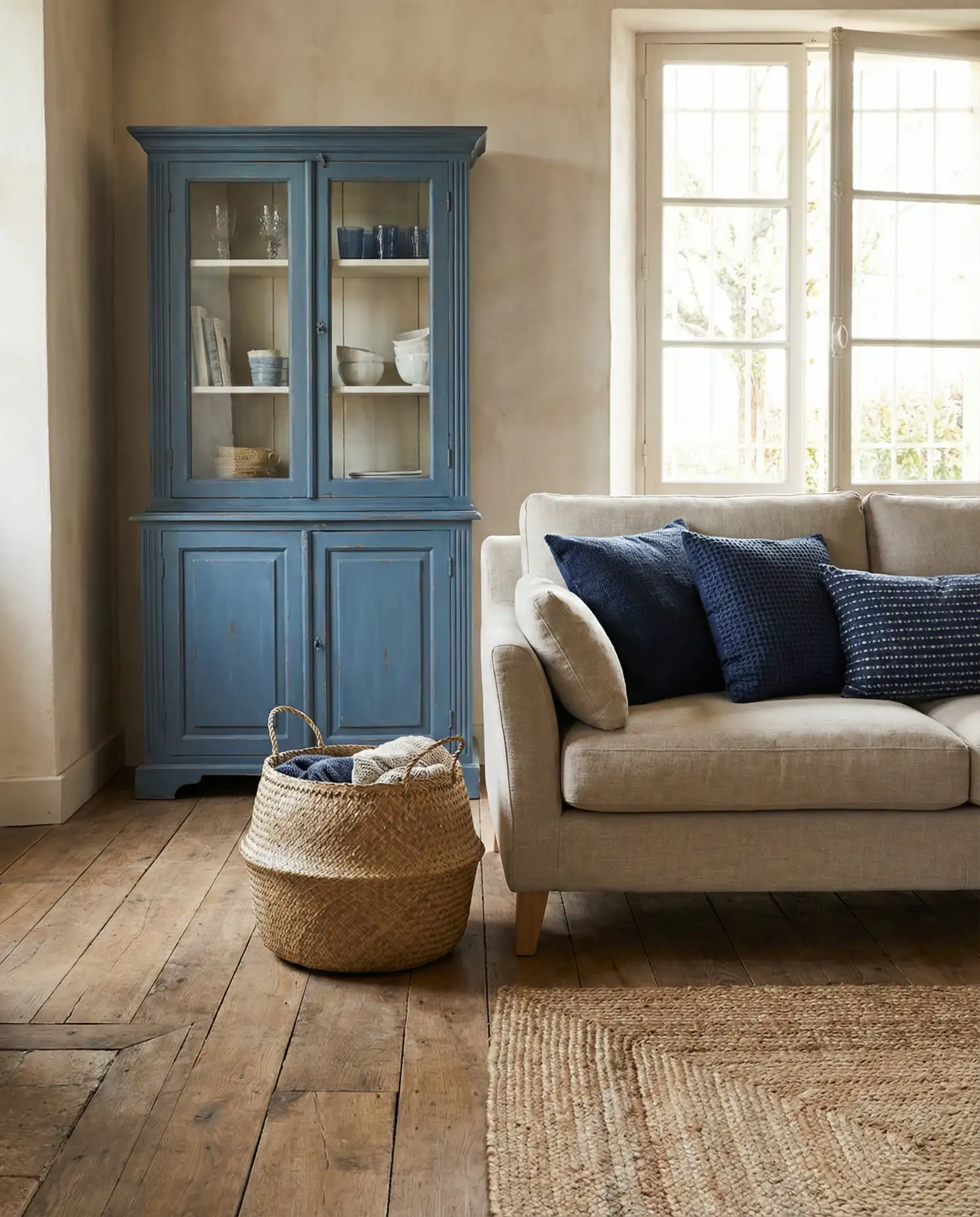 Blue Accents for Calm and Contrast 2