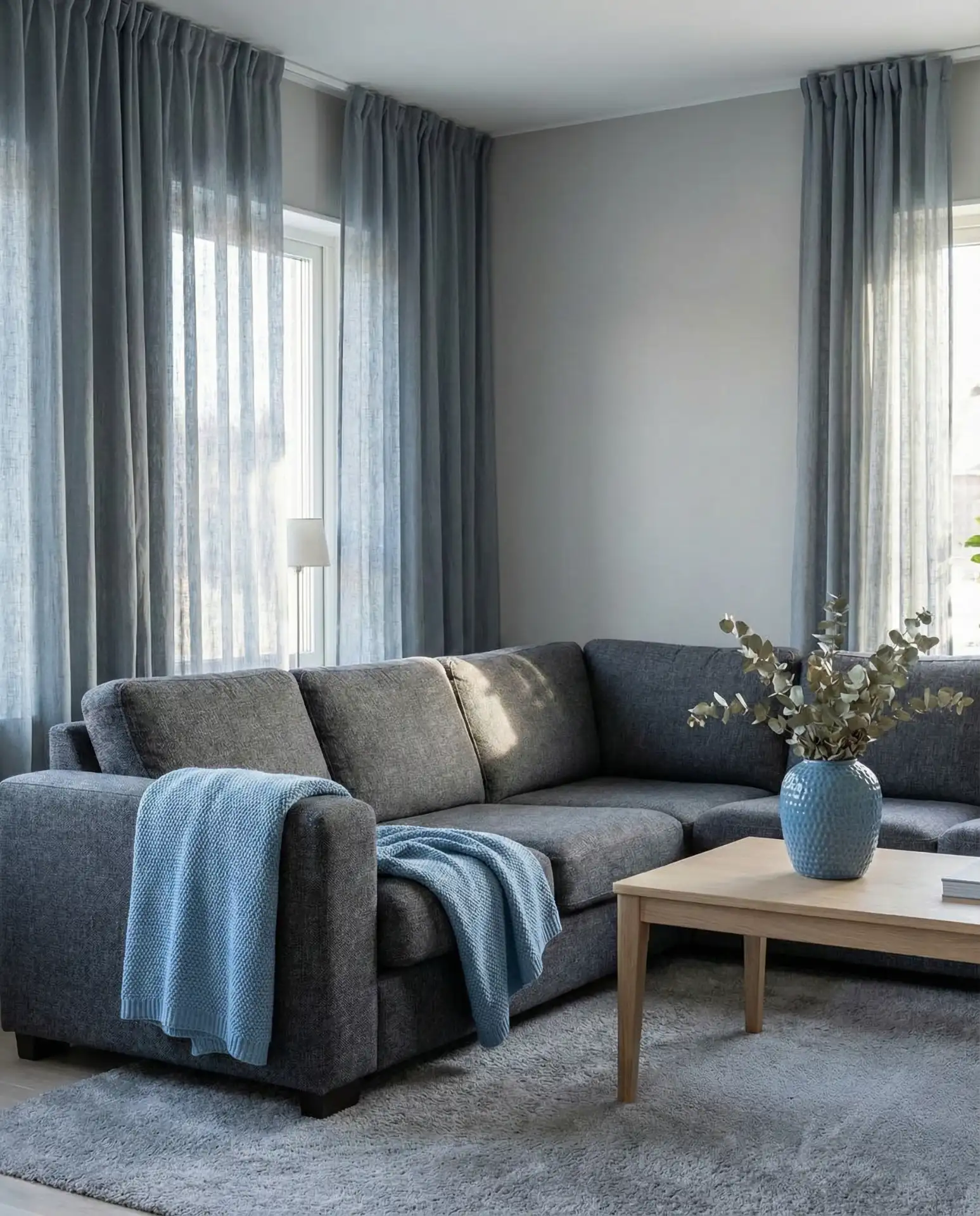 Blue and Grey Layered Calm 2