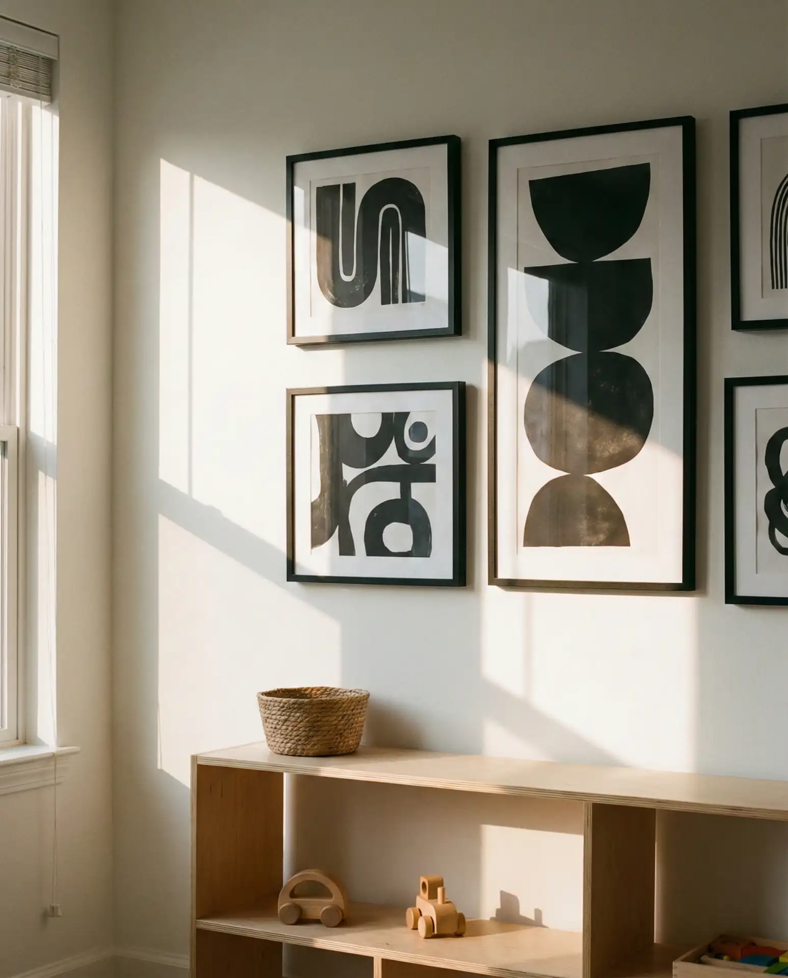 Bold Monochrome Graphic Prints 2