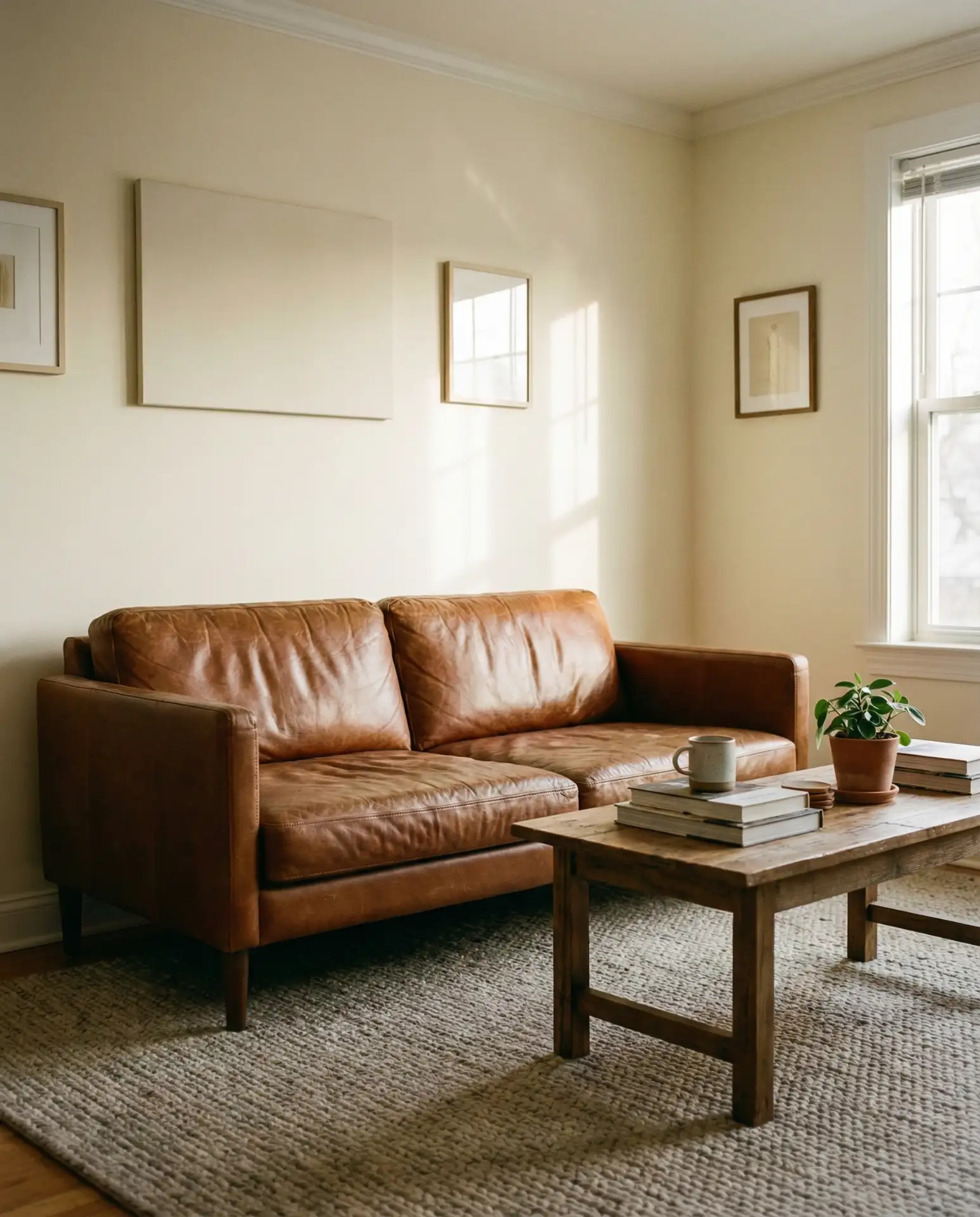 Brown Leather Couch Timeless Appeal 2