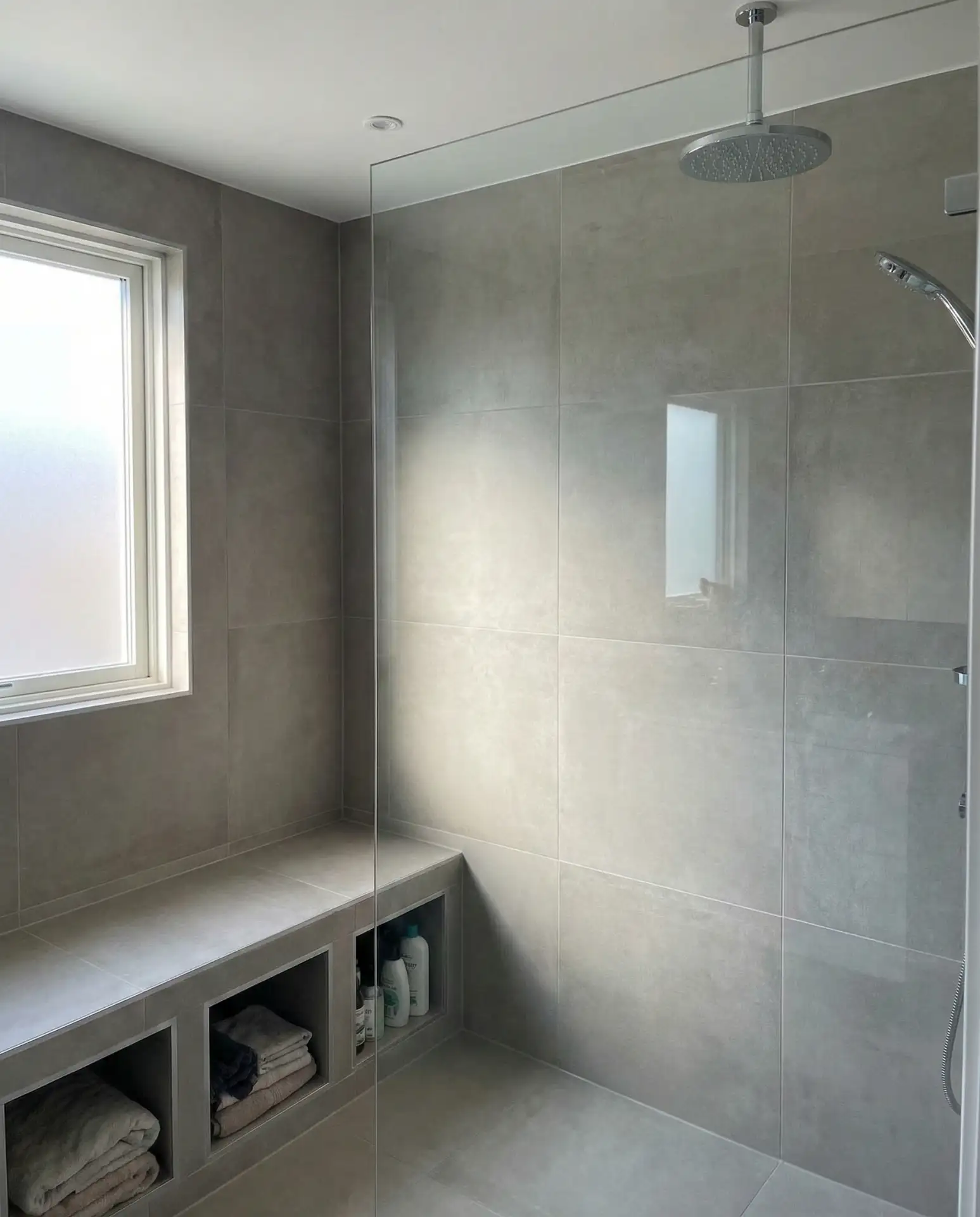 Built-In Bench with Integrated Storage 2