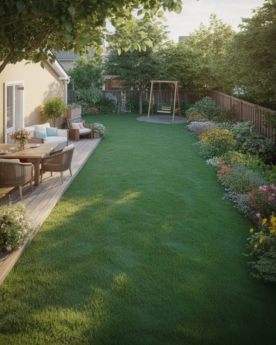 Central Lawn with Perimeter Activity Zones 2