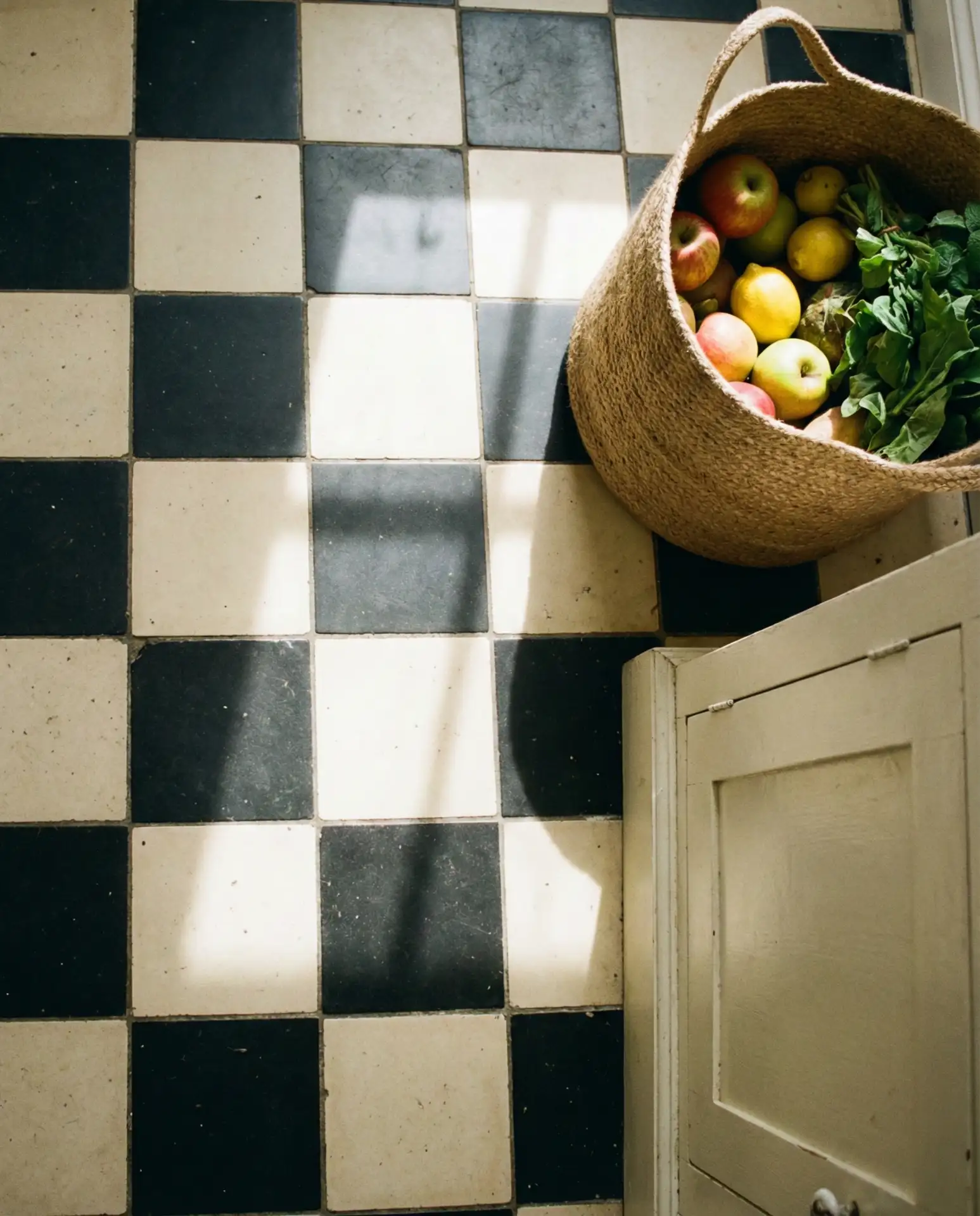 Checkerboard Floor Tile 1