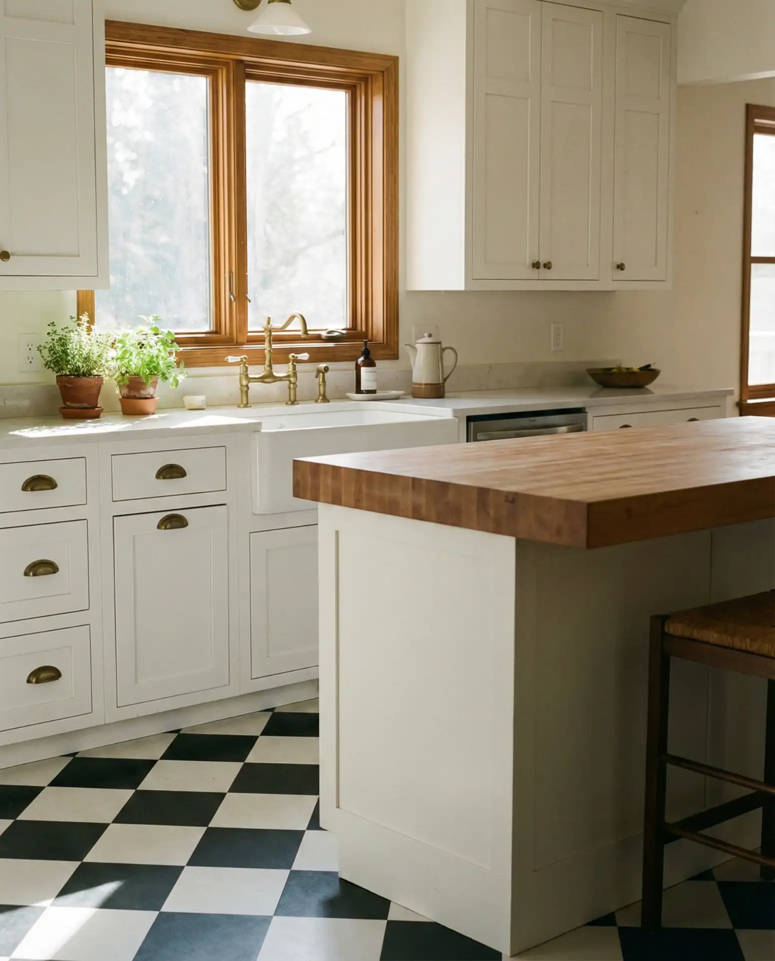 Checkerboard Floor Tile 2