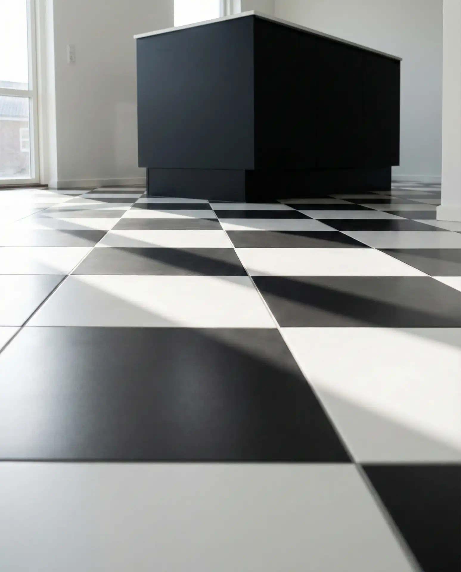 Checkerboard Floor Tiles for Retro Charm 2