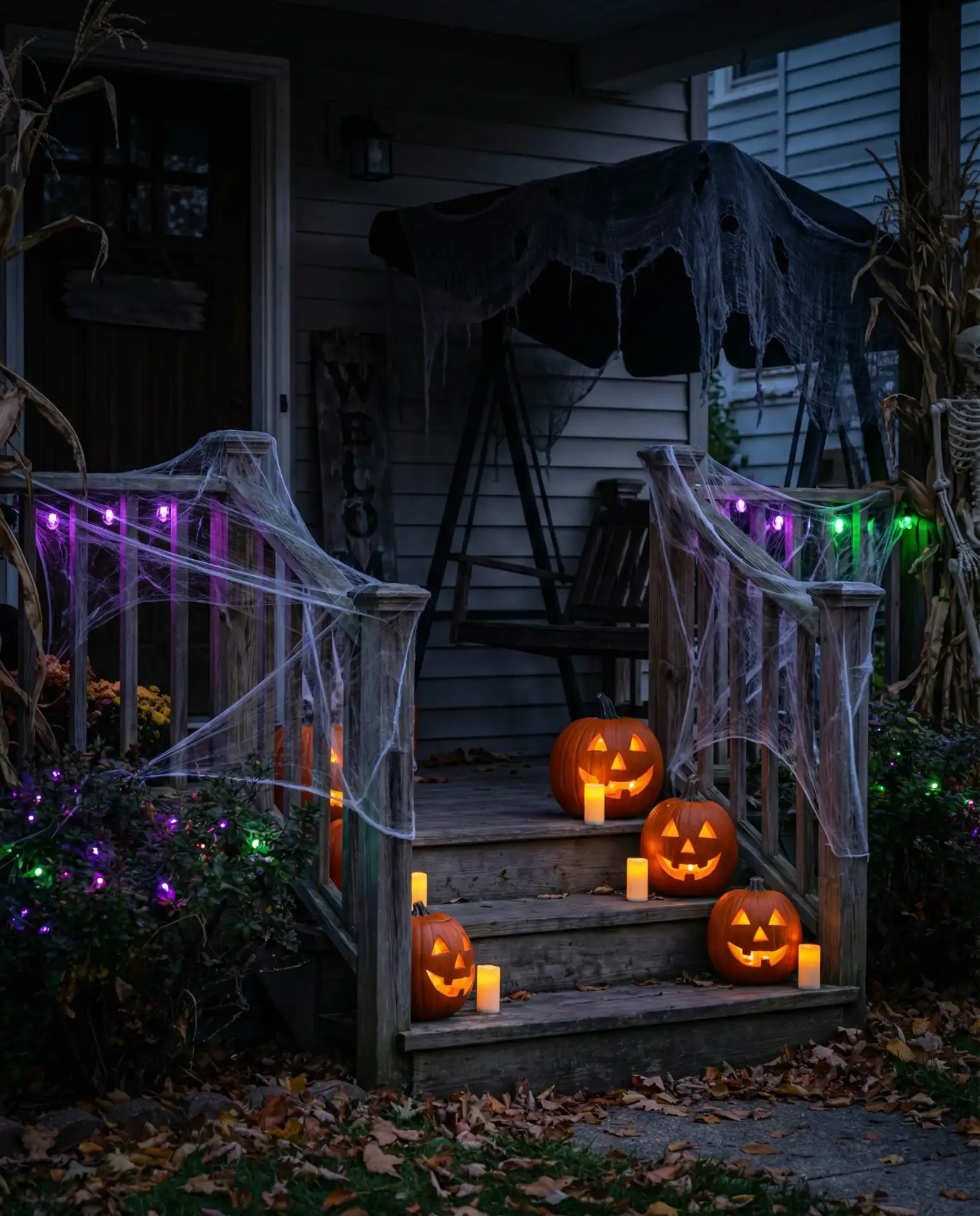 Christmas Wonderland with String Lights 1