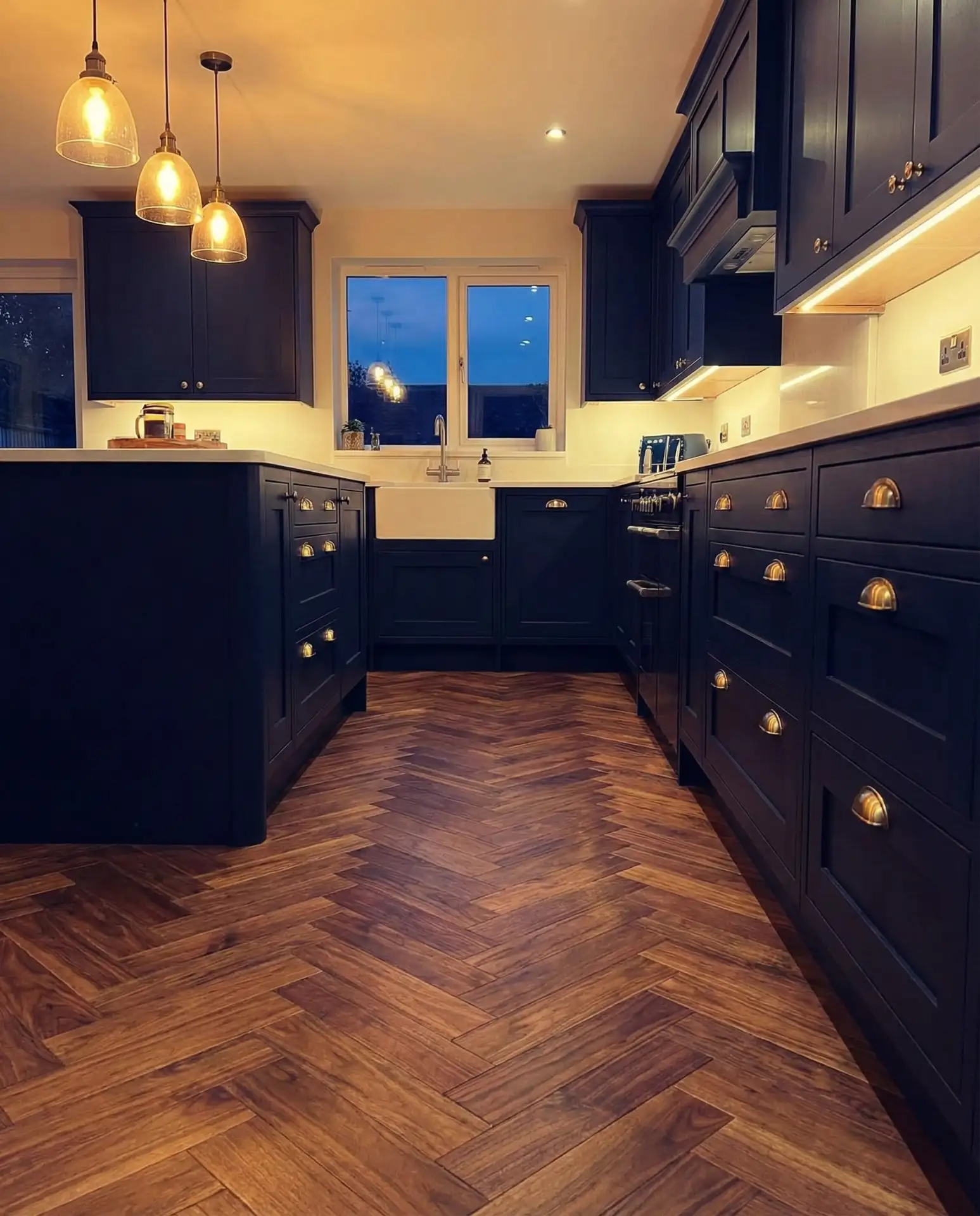 Classic Herringbone Hardwood 2