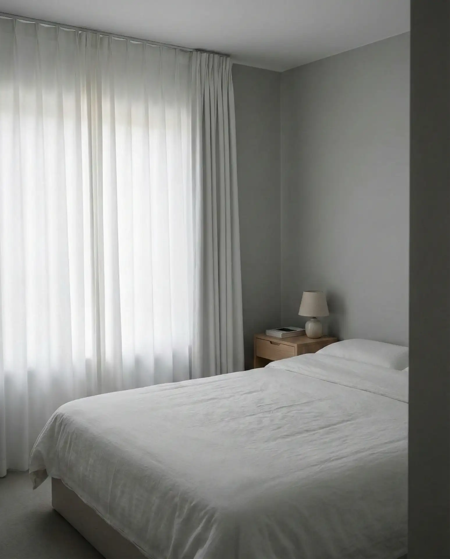 Classic White Blackout Curtains for Restful Sleep 2