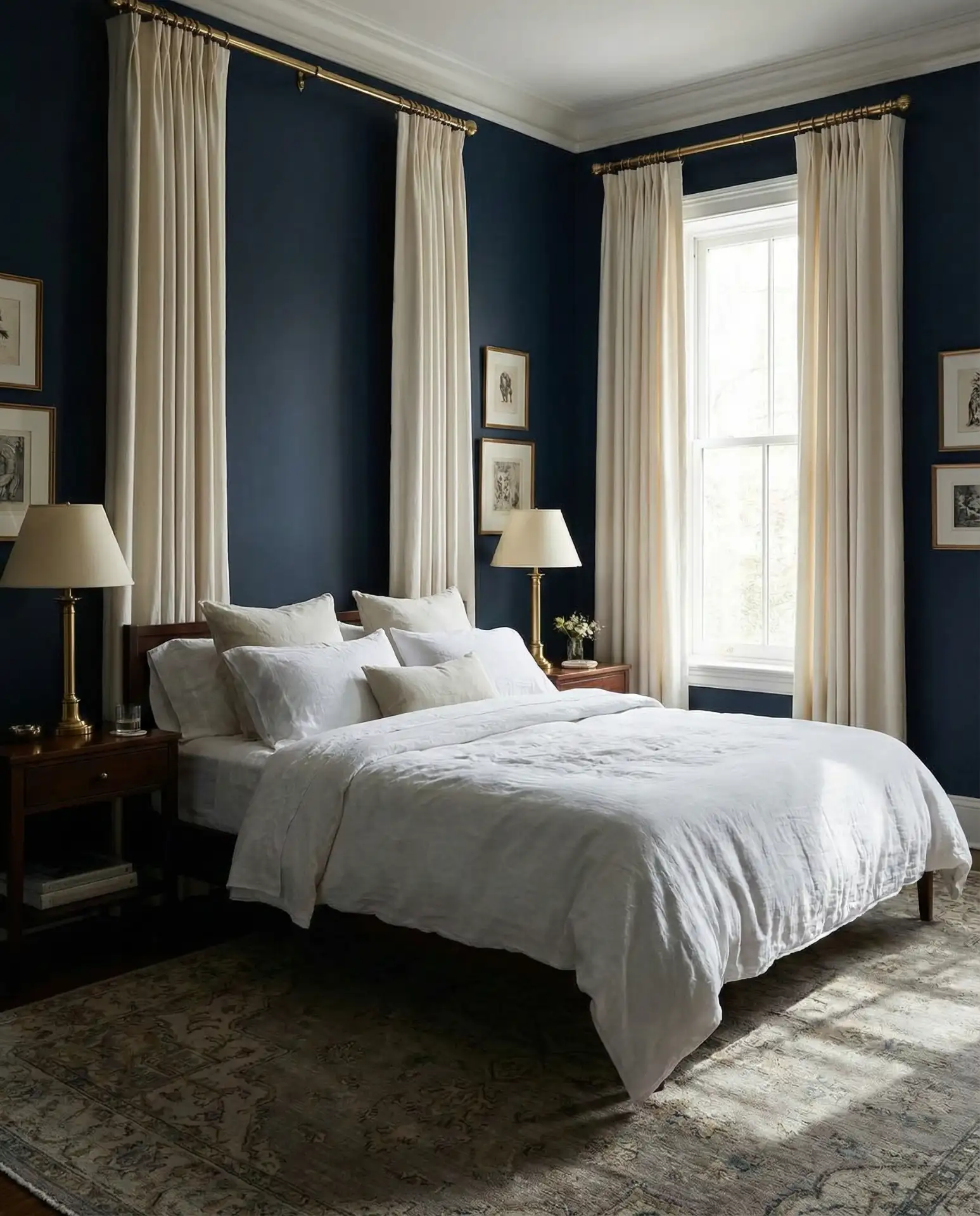 Classy Navy and Brass 1