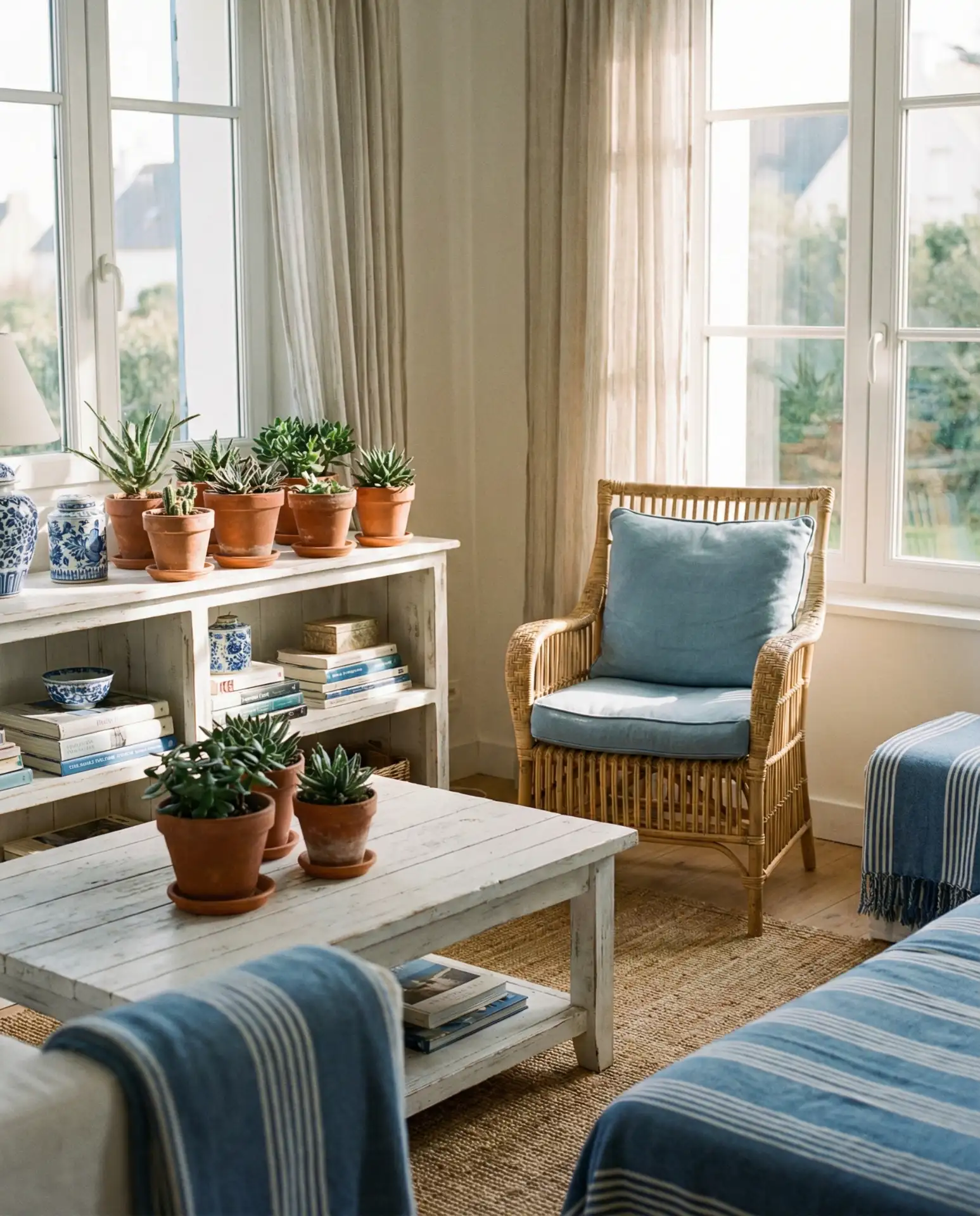 Coastal French Country with Soft Blues and Whites 2