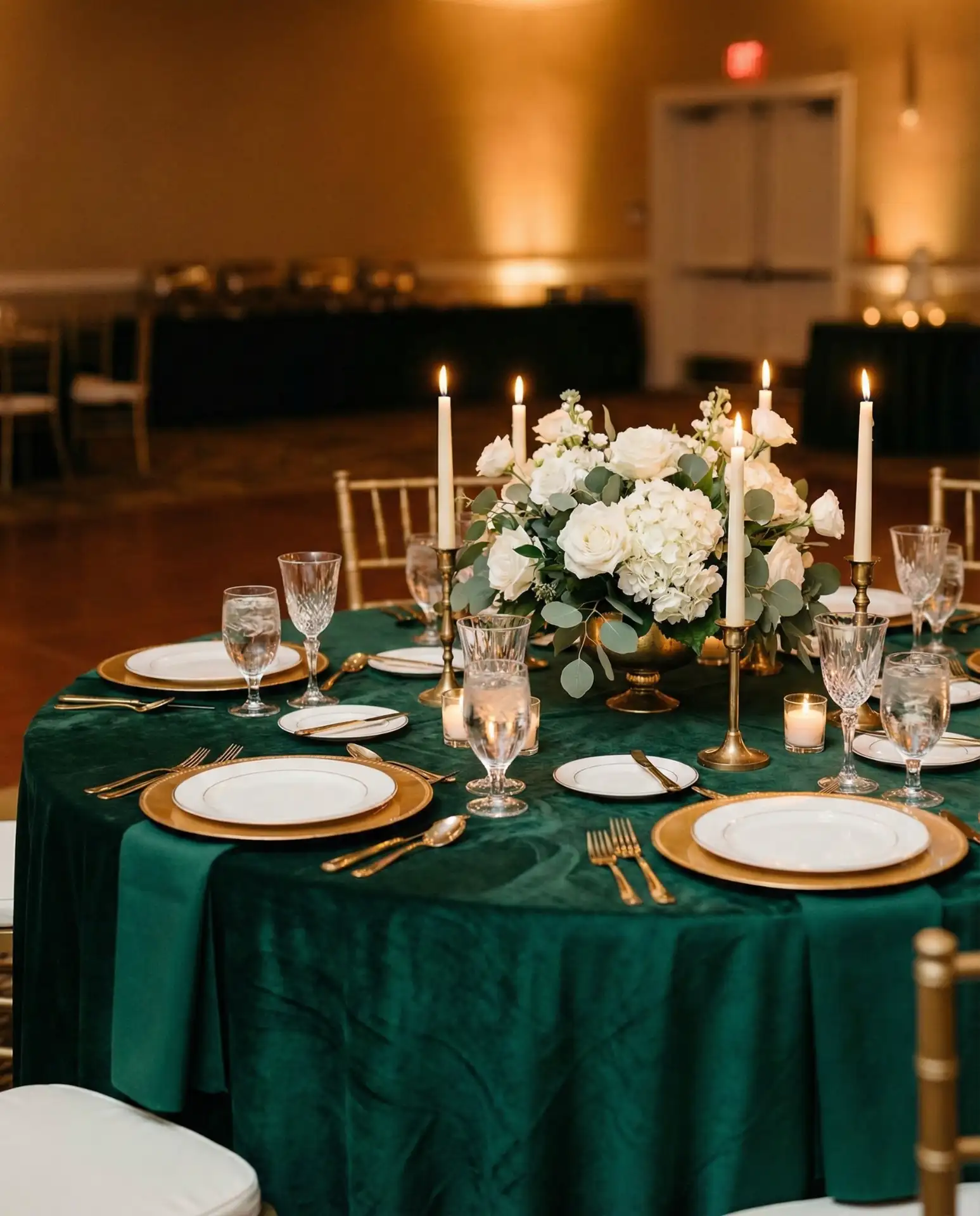 Colorful Table Linens in Jewel Tones 1