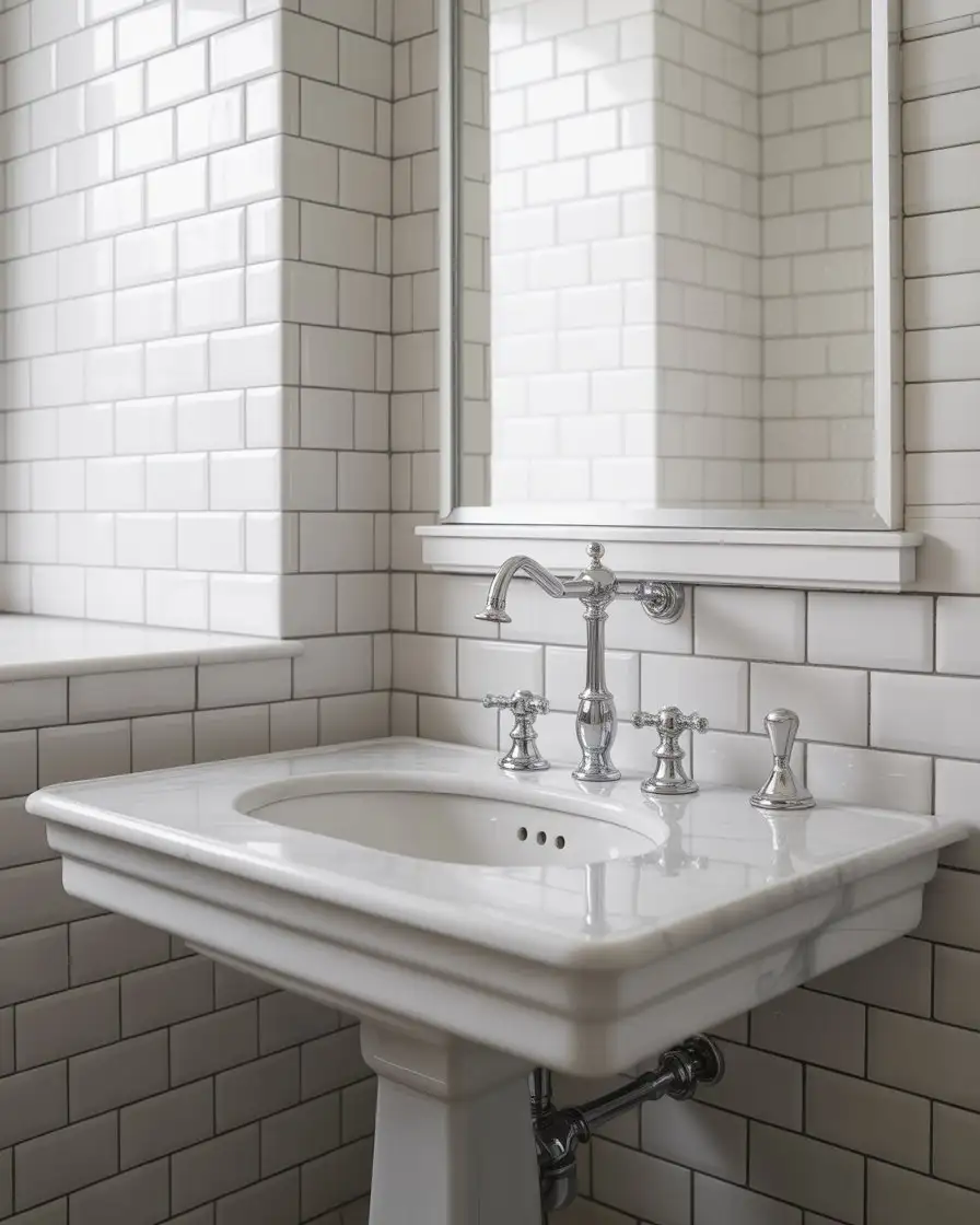 Combine Classic Elements for a Timeless Bathroom Design 1