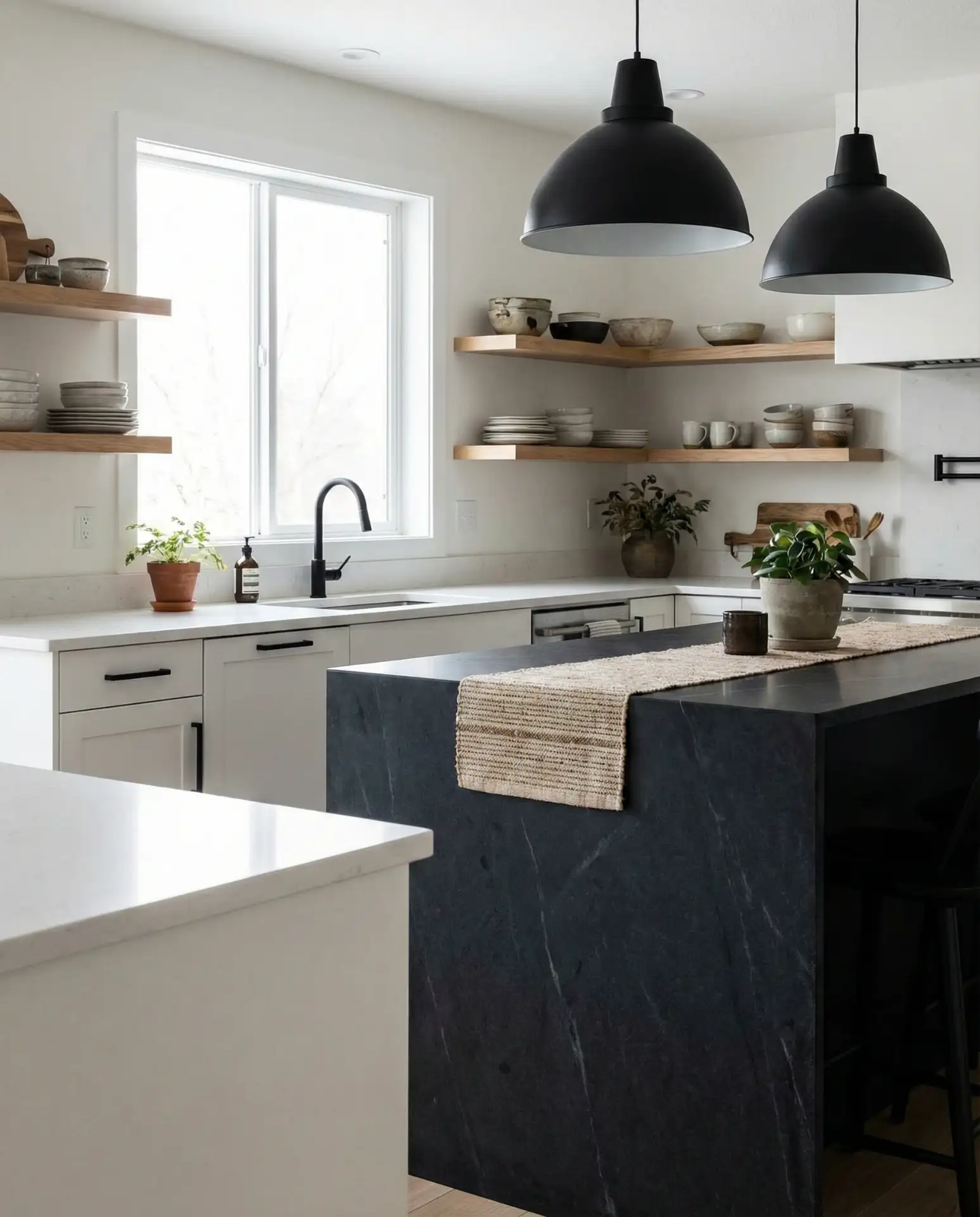 Contrasting Countertops for Visual Layers 1