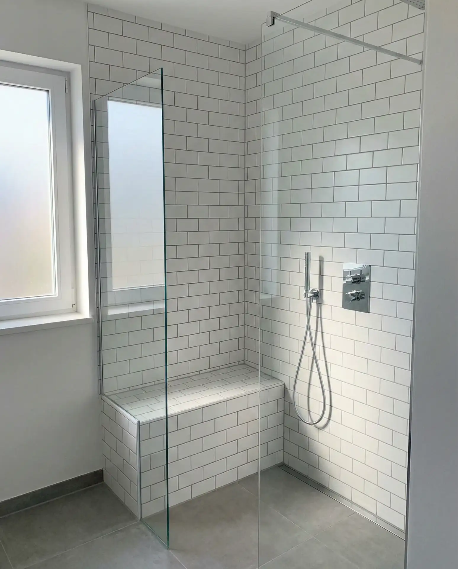 Corner Bench with Integrated Controls 1