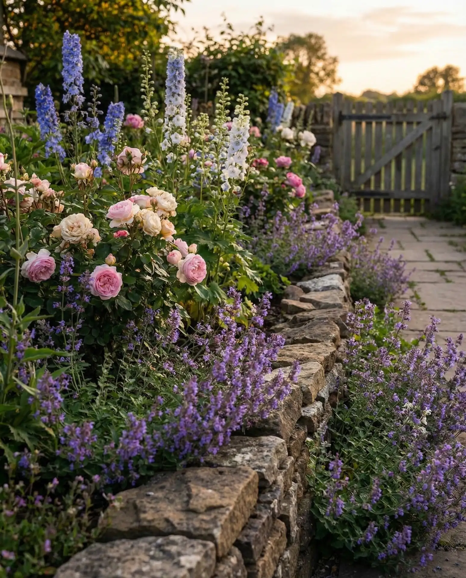 Cottage Garden Rock Border 2