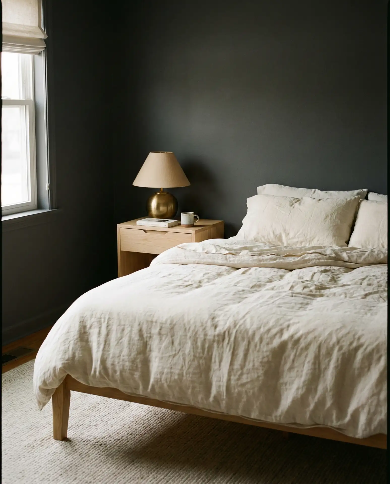 Cozy Charcoal and Cream 1