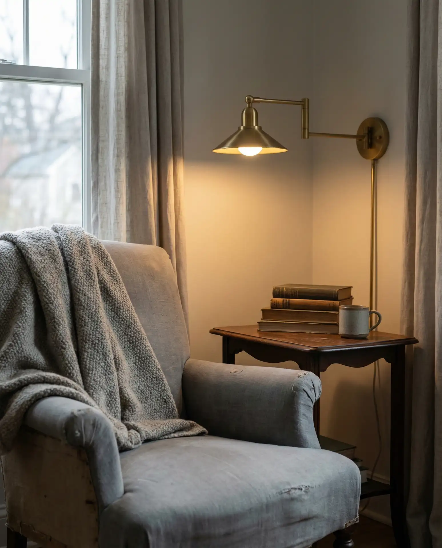 Cozy Corner Reading Nooks with Targeted Lamps 2