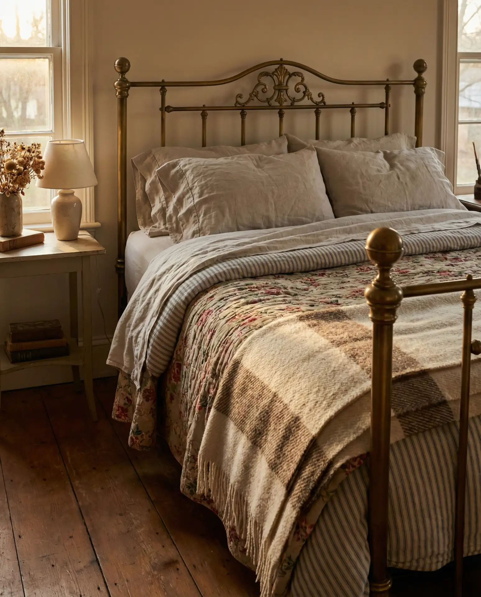 Cozy Layered Textiles and Bedding 2