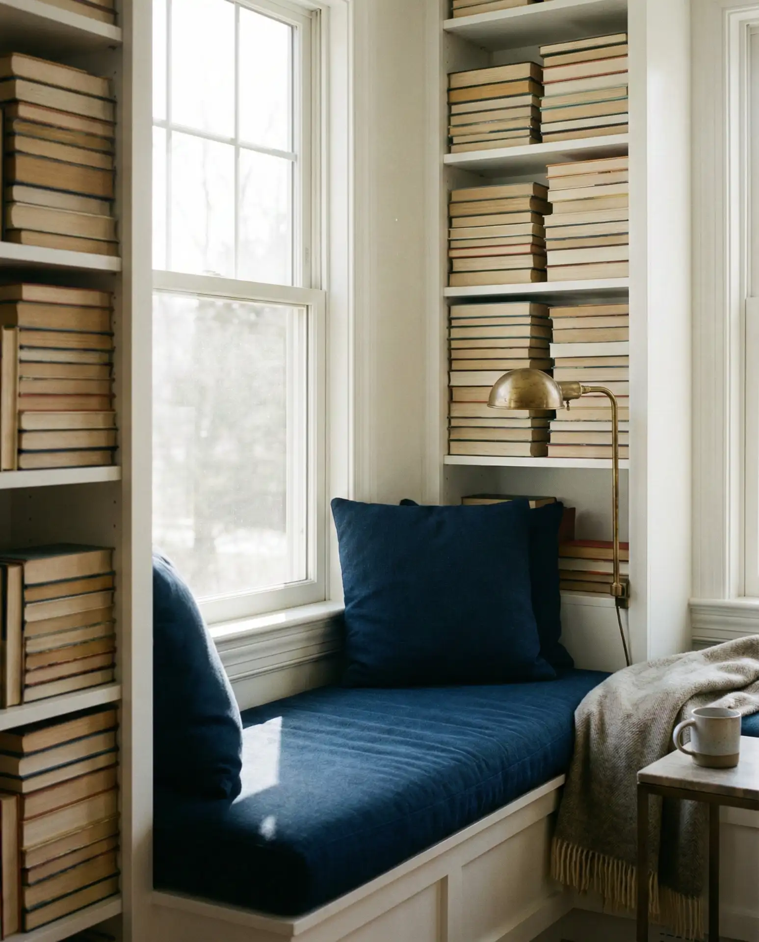 Cozy Window Seat Reading Nook 2