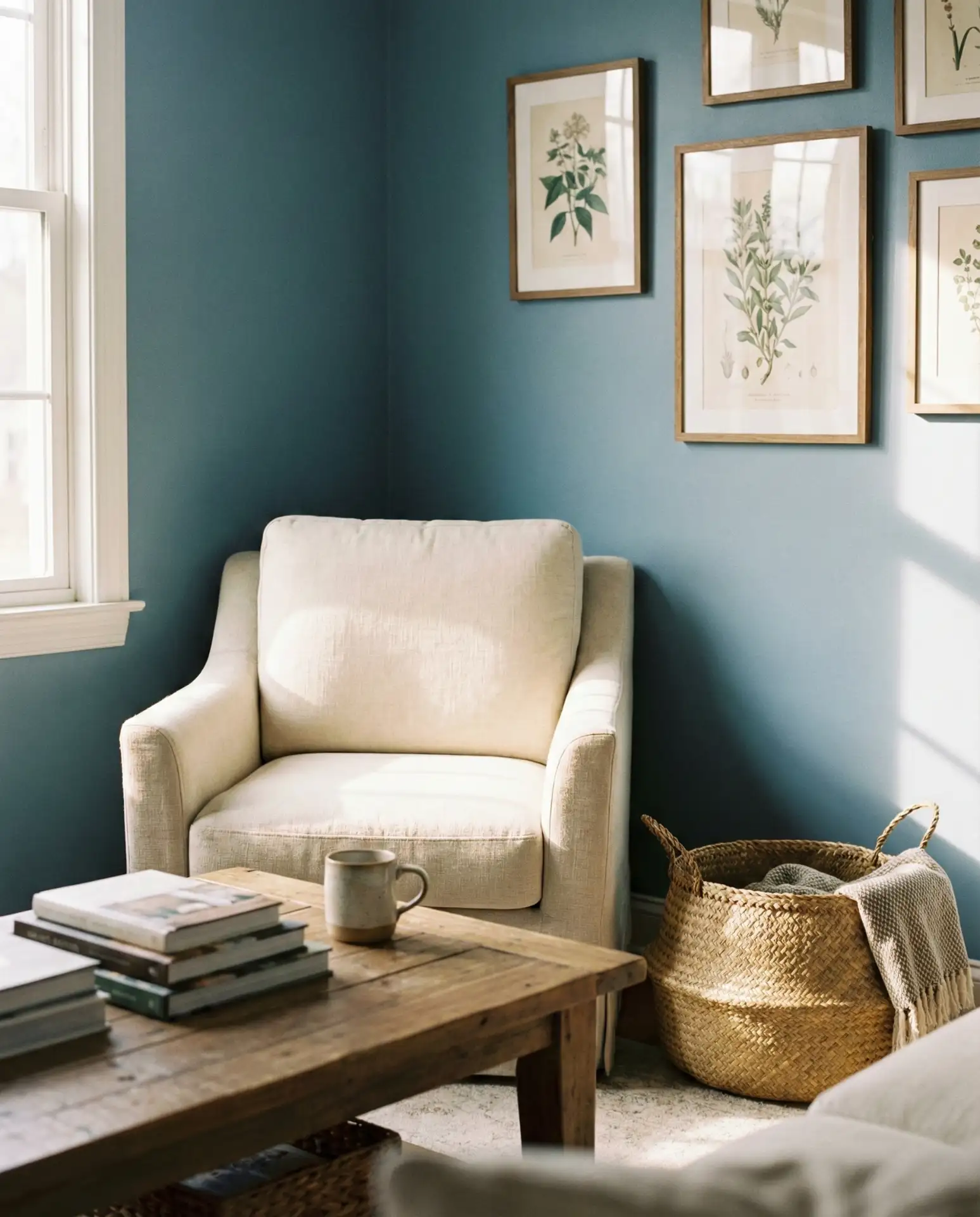 Cream and Blue Timeless Softness 2