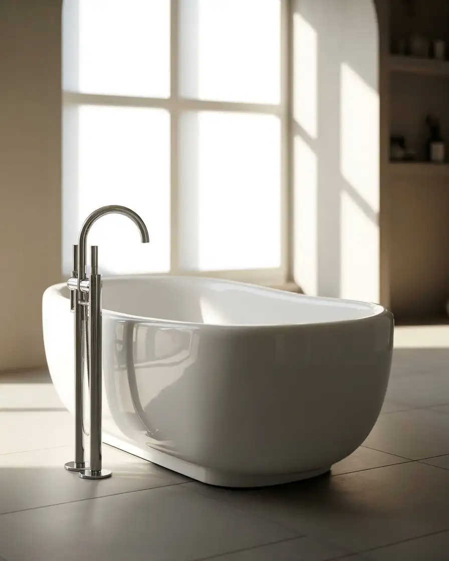 Create a Spa-Like Experience with a Freestanding Bathtub 2