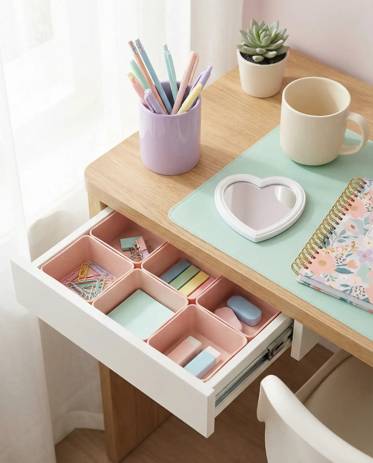 Cute Pastel Desk Vibes 1