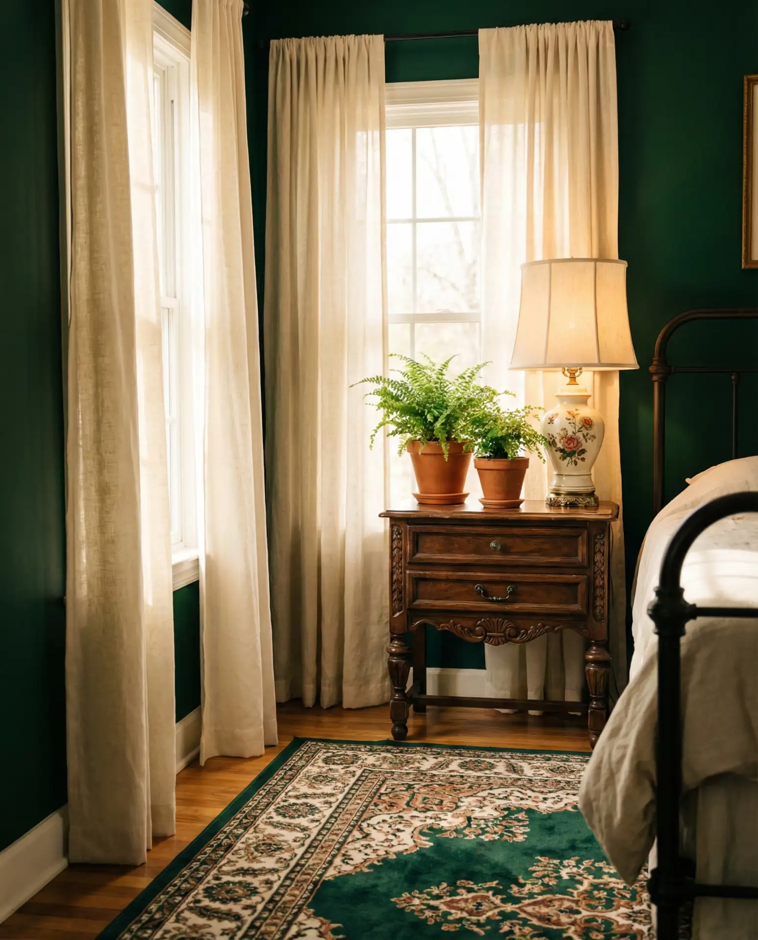 Dark Green Jewel-Toned Sanctuary 2