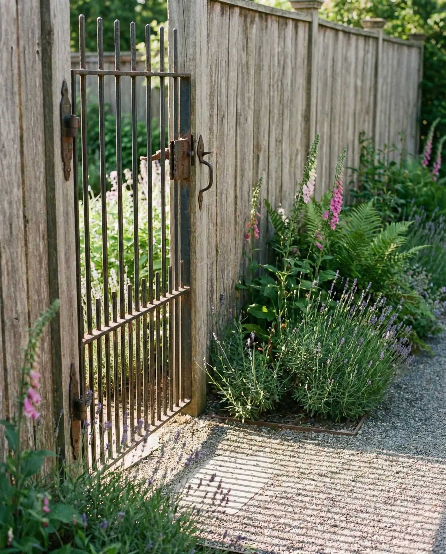 Decorative Metal Gate Feature 2