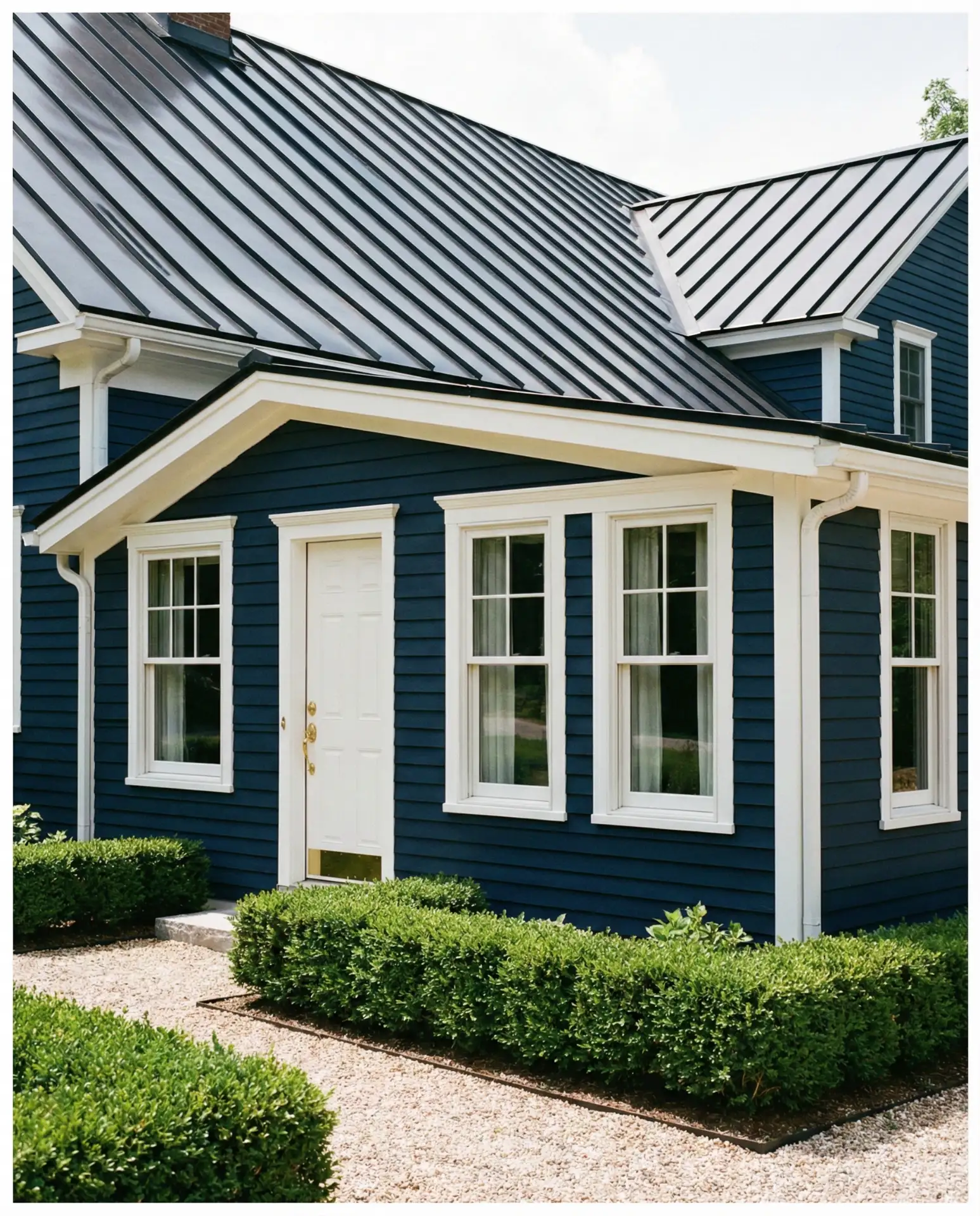 Deep Navy Blue Exterior Statement 2