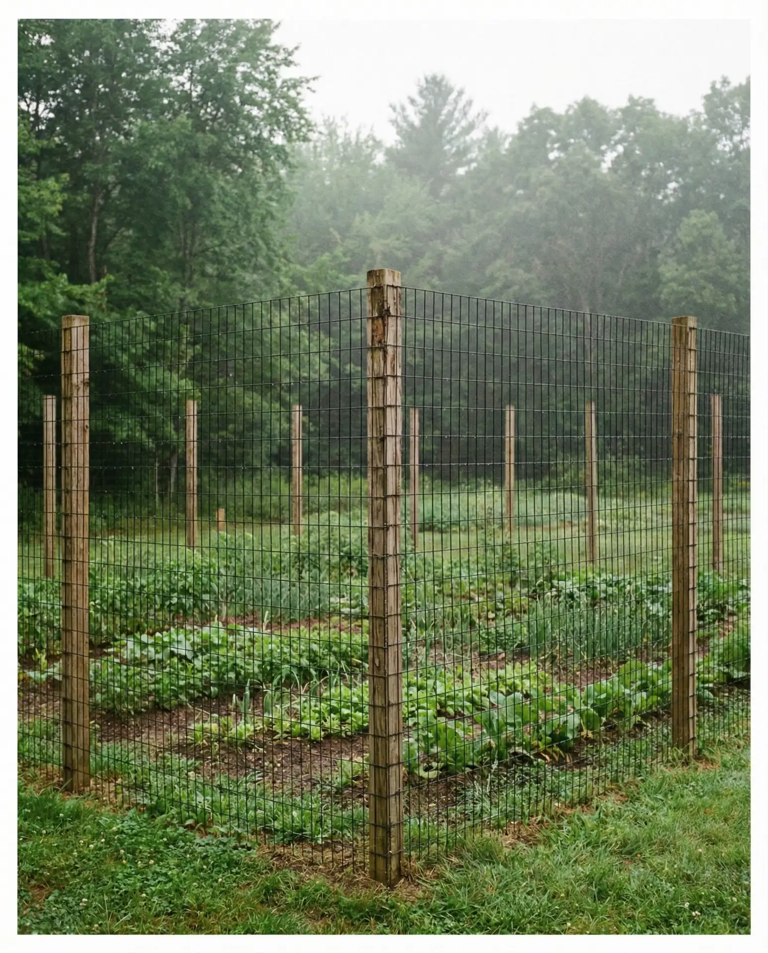 Deer-Proof Tall Wire Enclosure 2