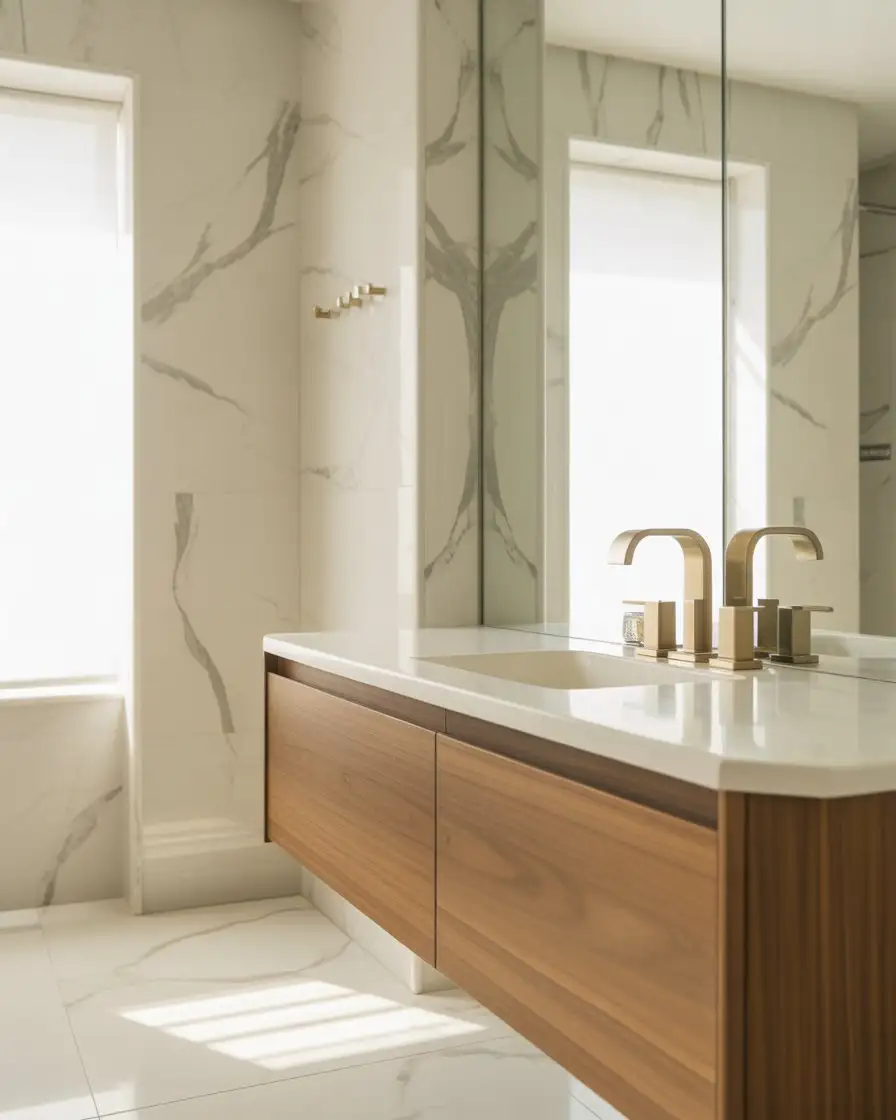 Design a Condo Bathroom with High-End Finishes on a Budget 1