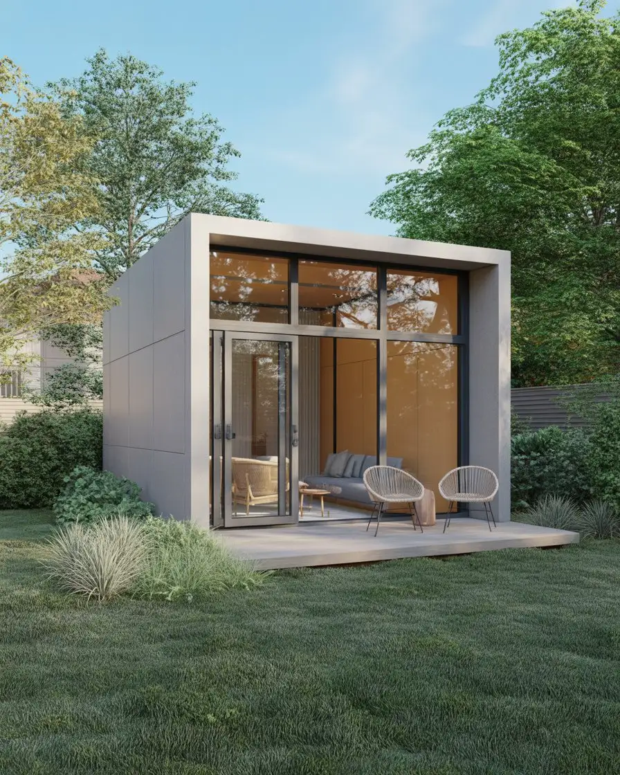 Detached Studio or Office with Patio 1