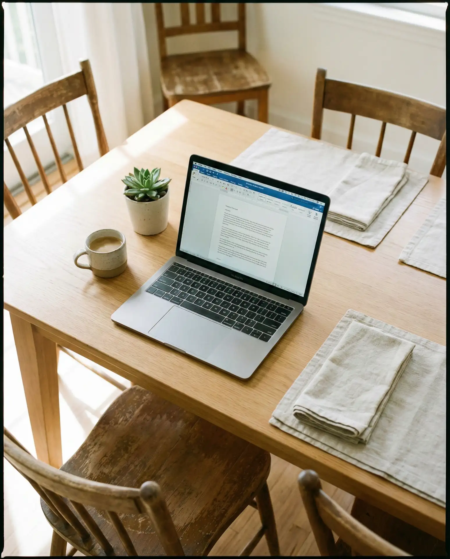 Dining Table Conversion Workspace 1
