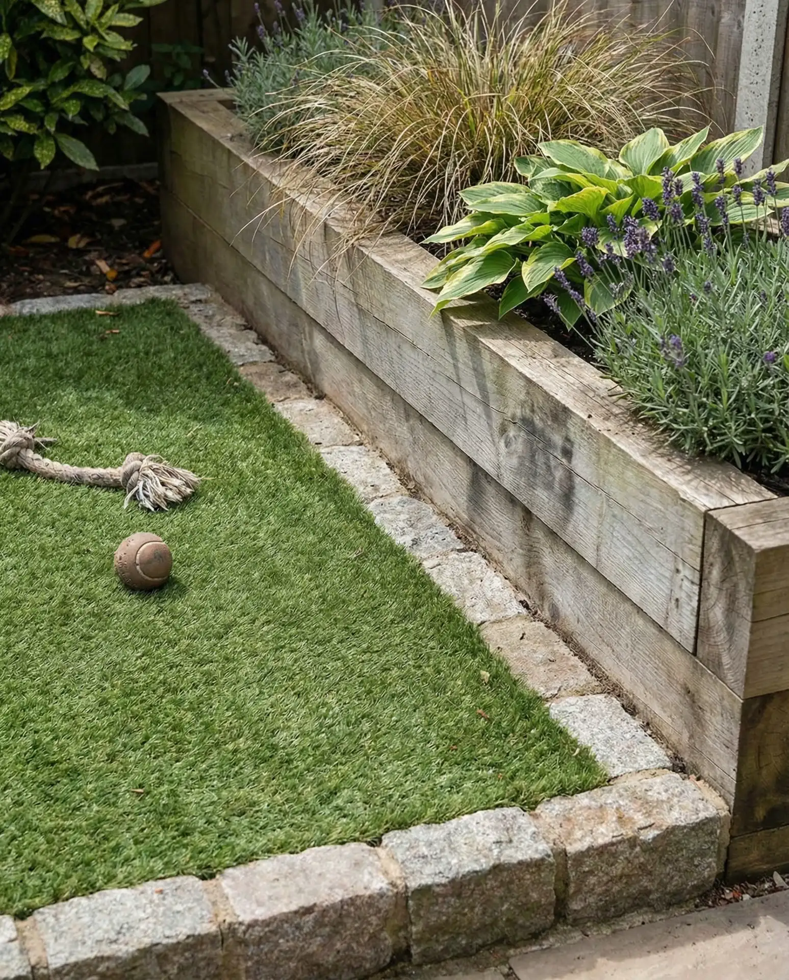 Dog-Friendly Play Yard with Durable Groundcover 2