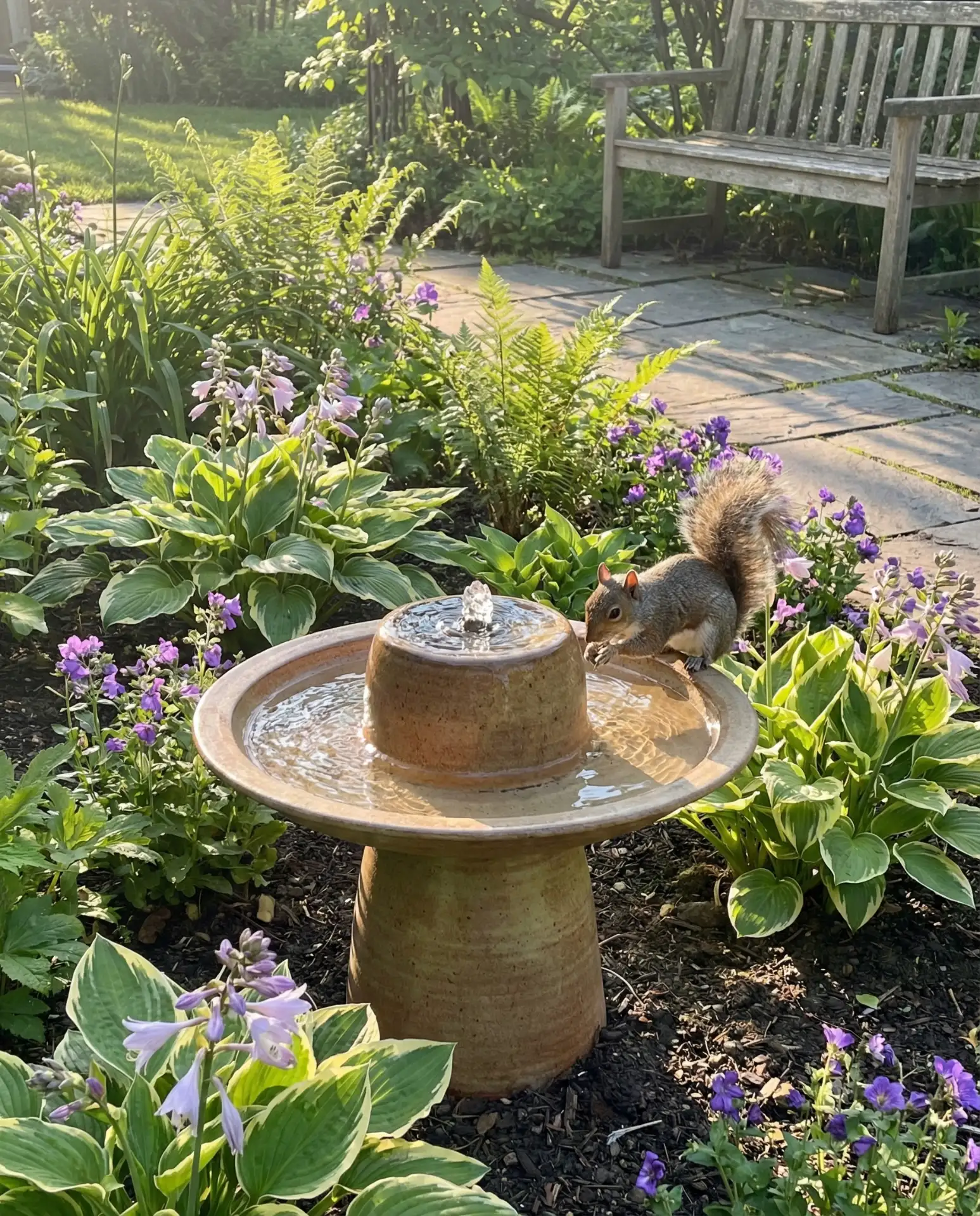Drinking Fountain for Pets and Wildlife 1