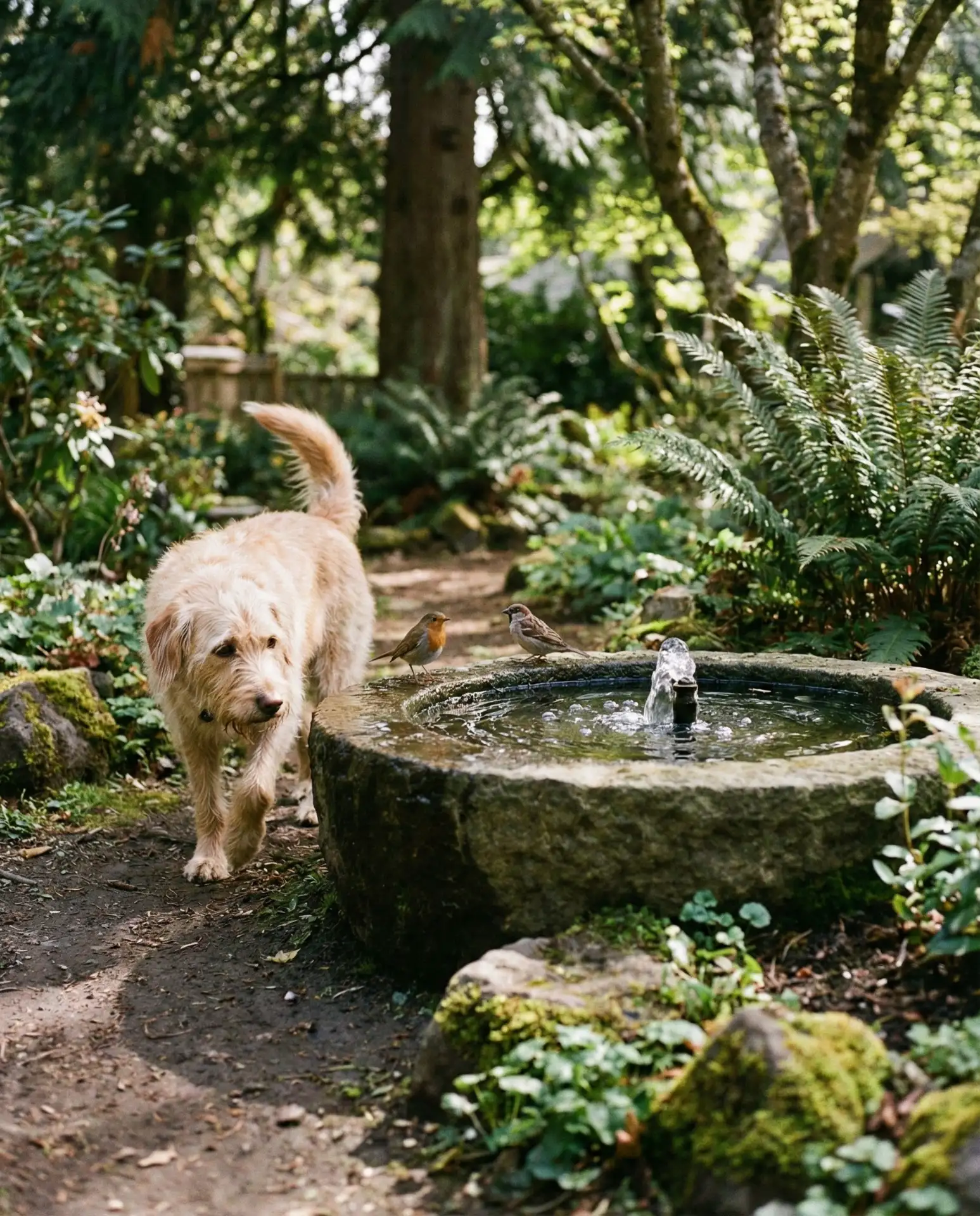 Drinking Fountain for Pets and Wildlife 2