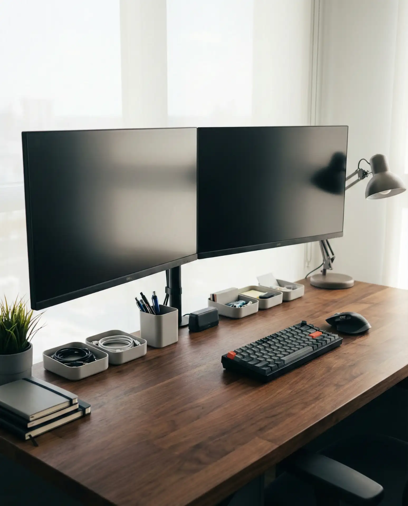 Dual Monitor Command Center 1