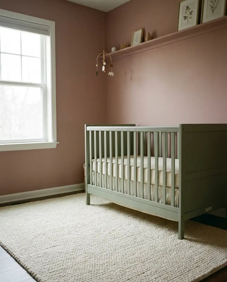 Dusty Rose and Sage Green Color Pairing 1