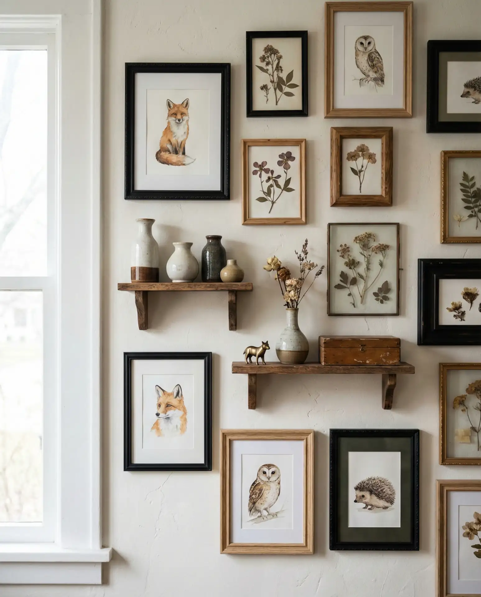 Eclectic Gallery Wall Storytelling 2