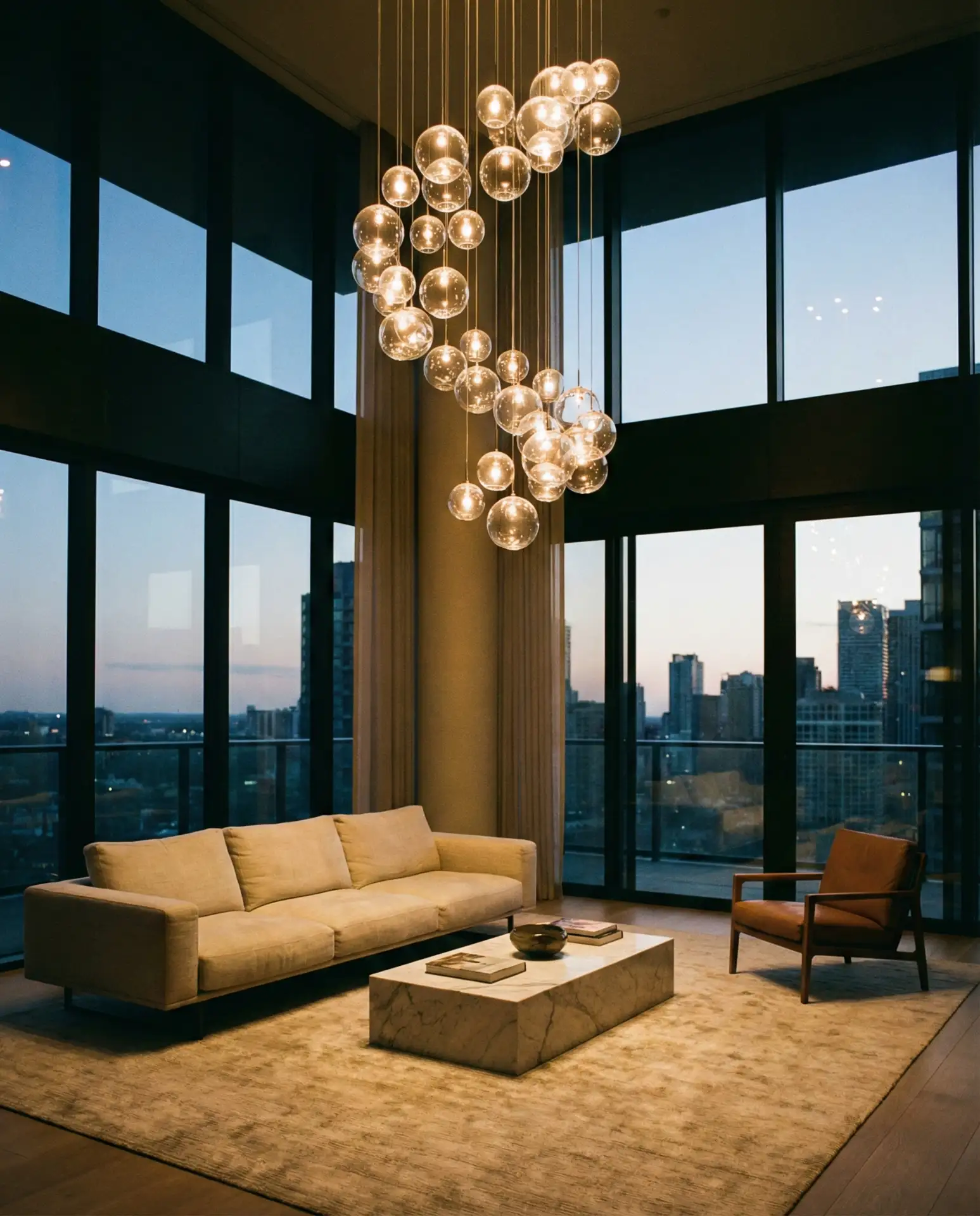 Elegant Statement Lighting as Focal Point 1