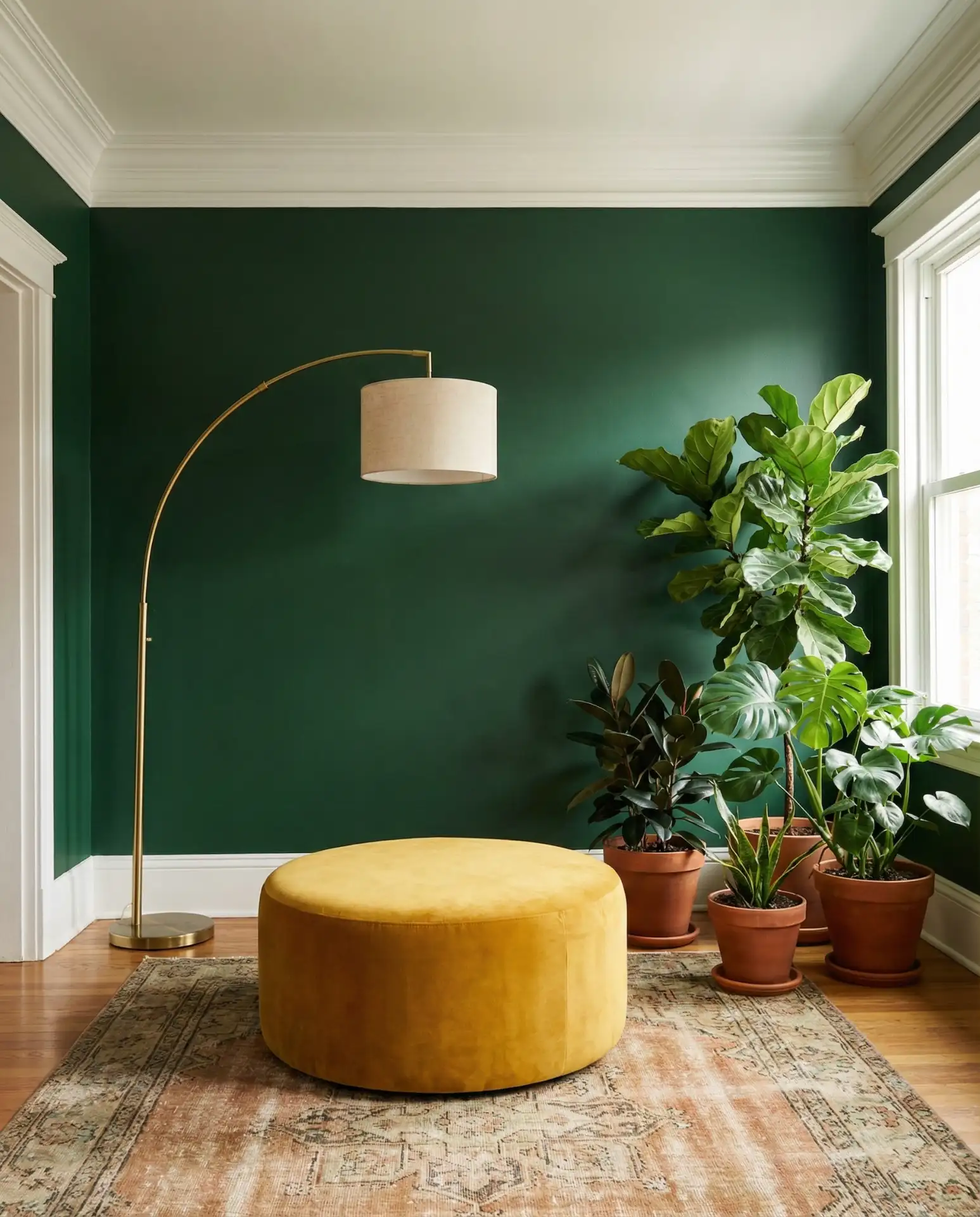 Emerald Green and Yellow Statement Pairing 2