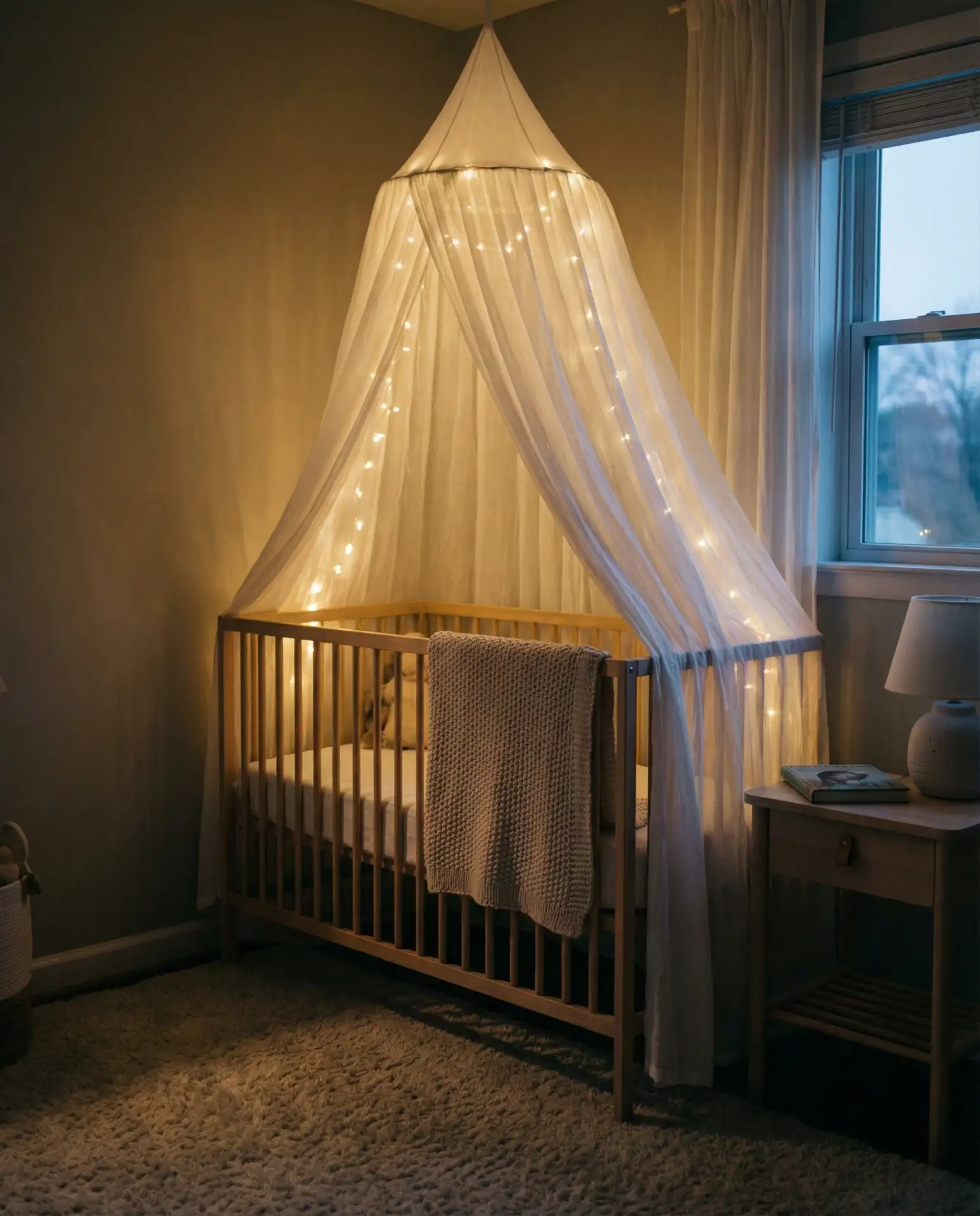 Fairy Light Canopy for Soft Ambient Glow 1