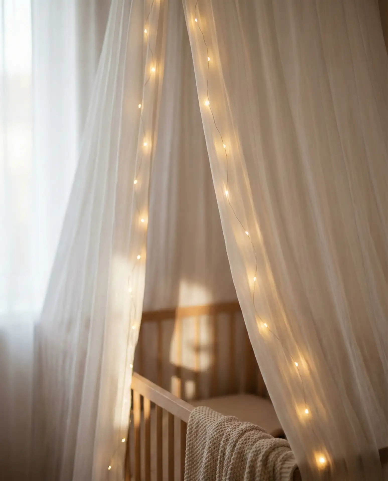 Fairy Light Canopy for Soft Ambient Glow 2