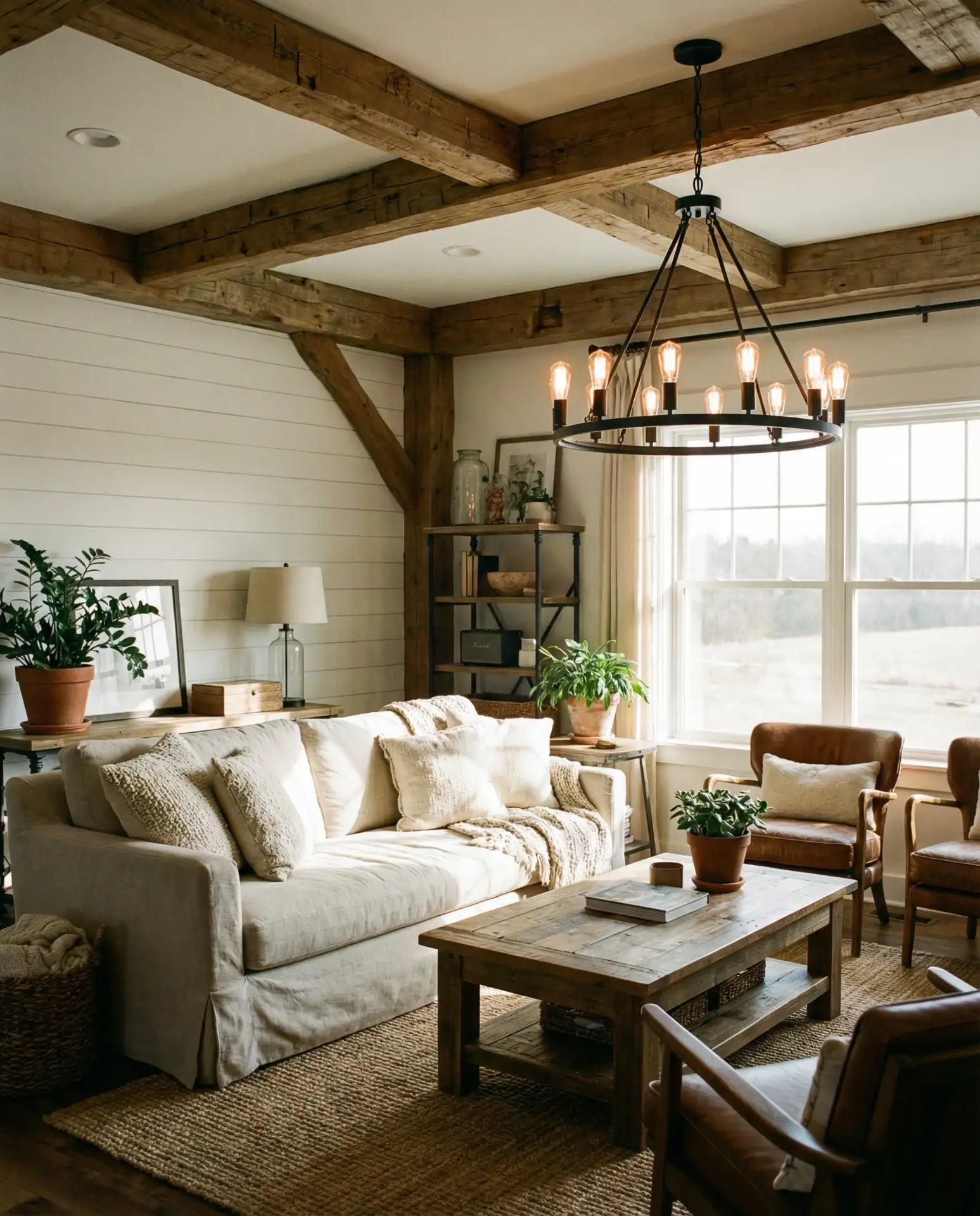 Farmhouse-Style Fixtures with Industrial Edges 2