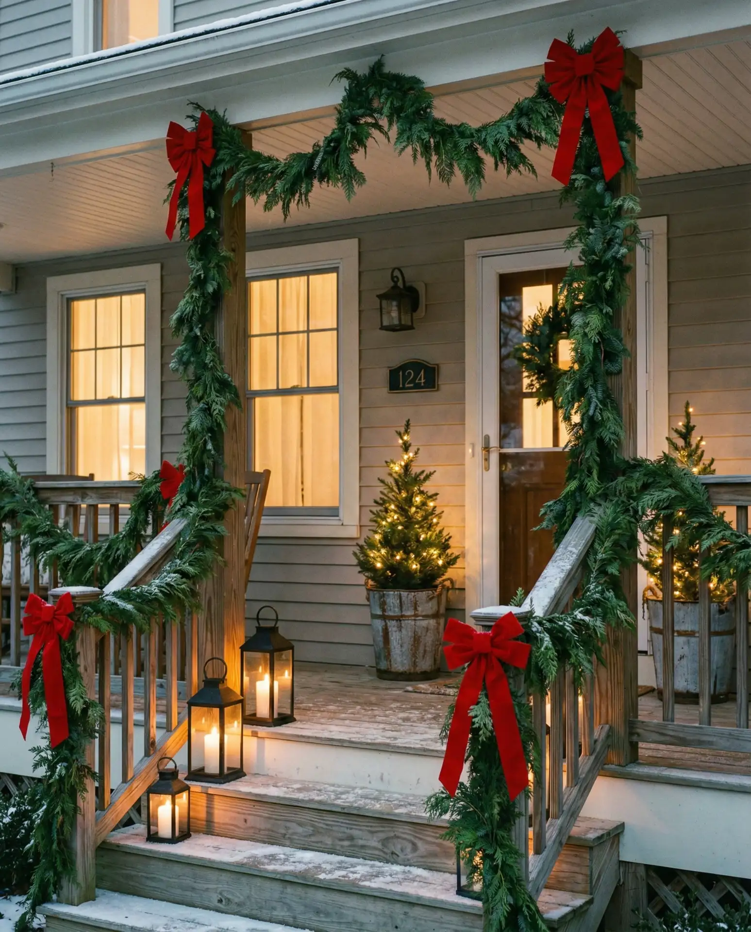 Festive Christmas Front Display 1