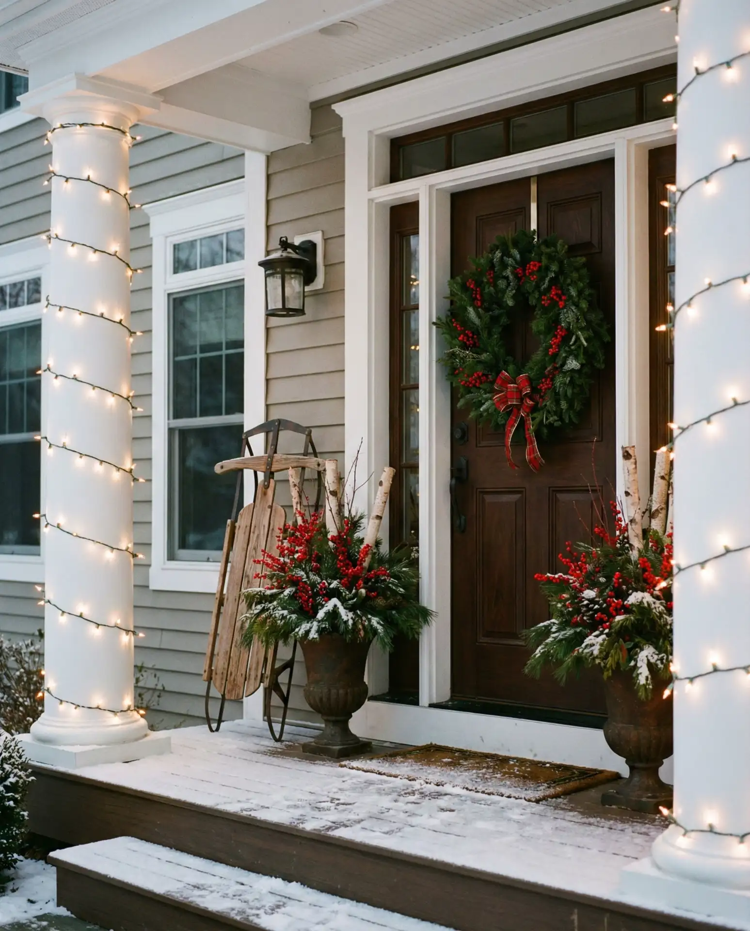 Festive Christmas Front Display 2