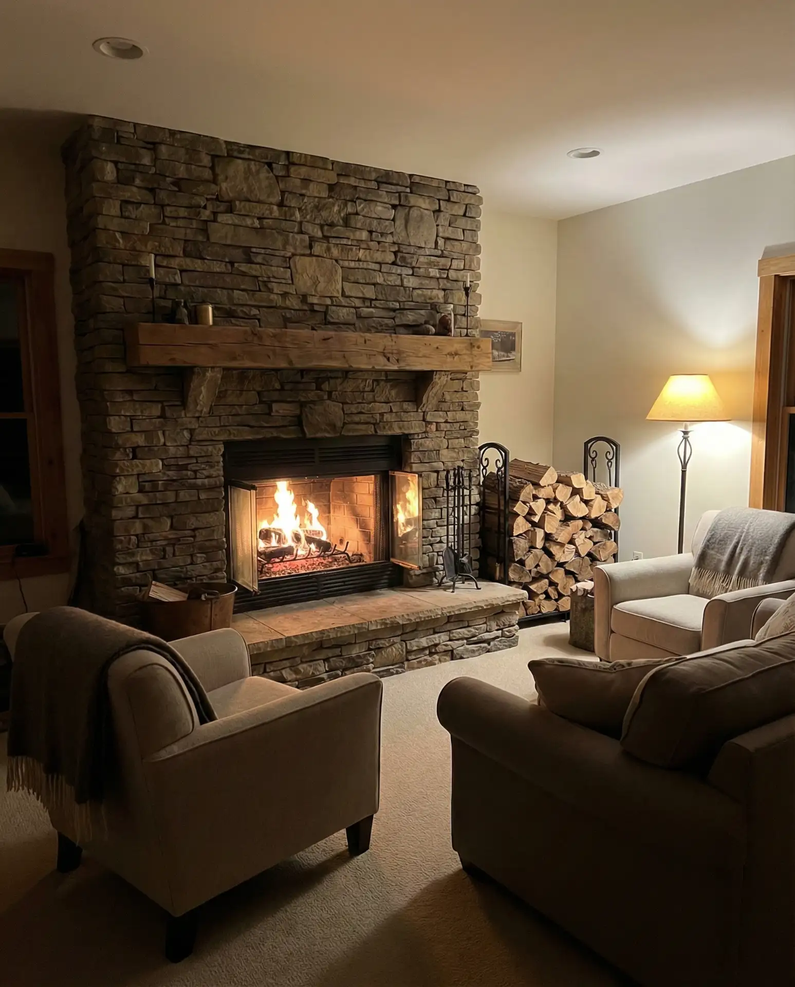 Fireplace as Central Gathering Point 1