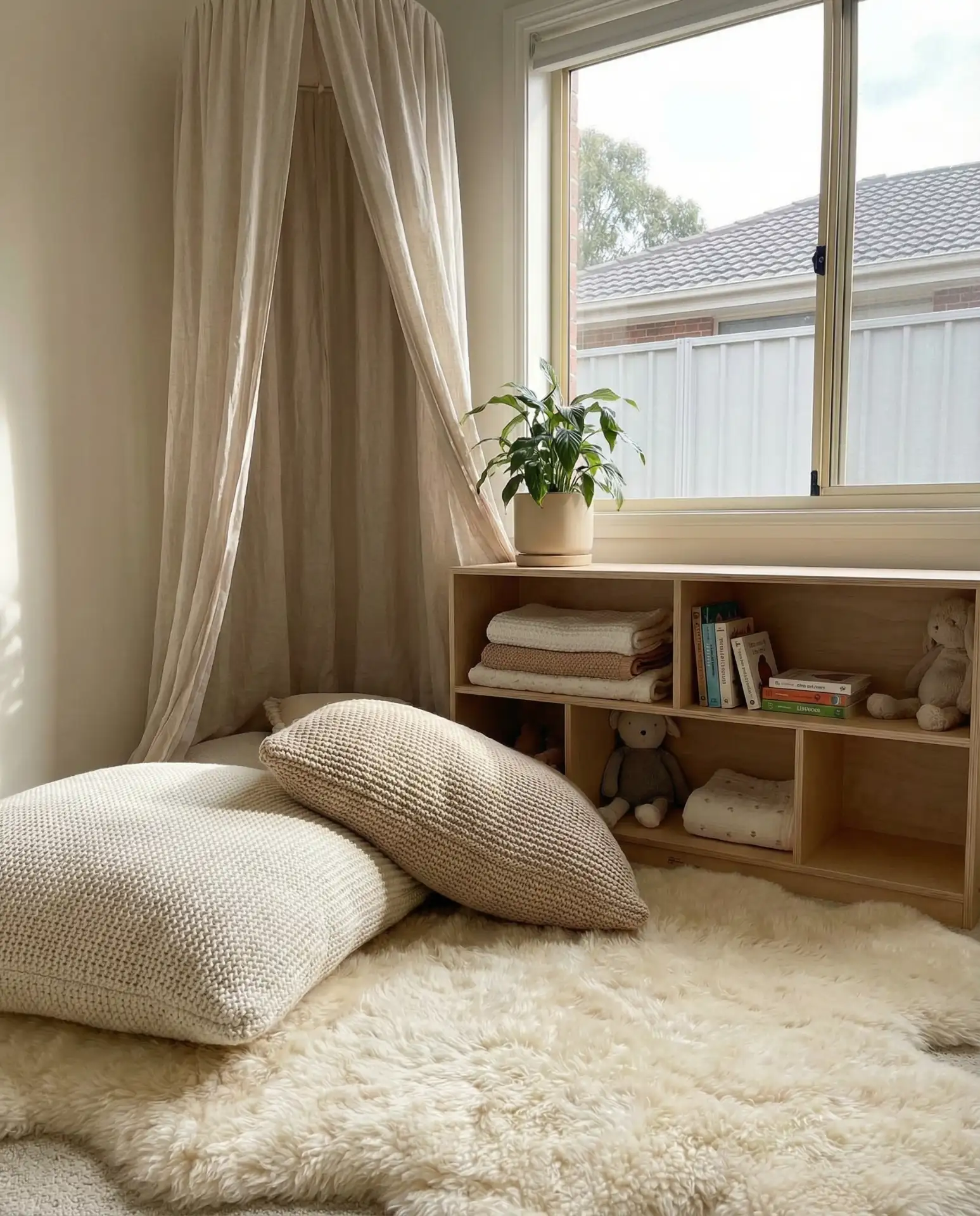Floor Cushions and Low Seating Nook 1