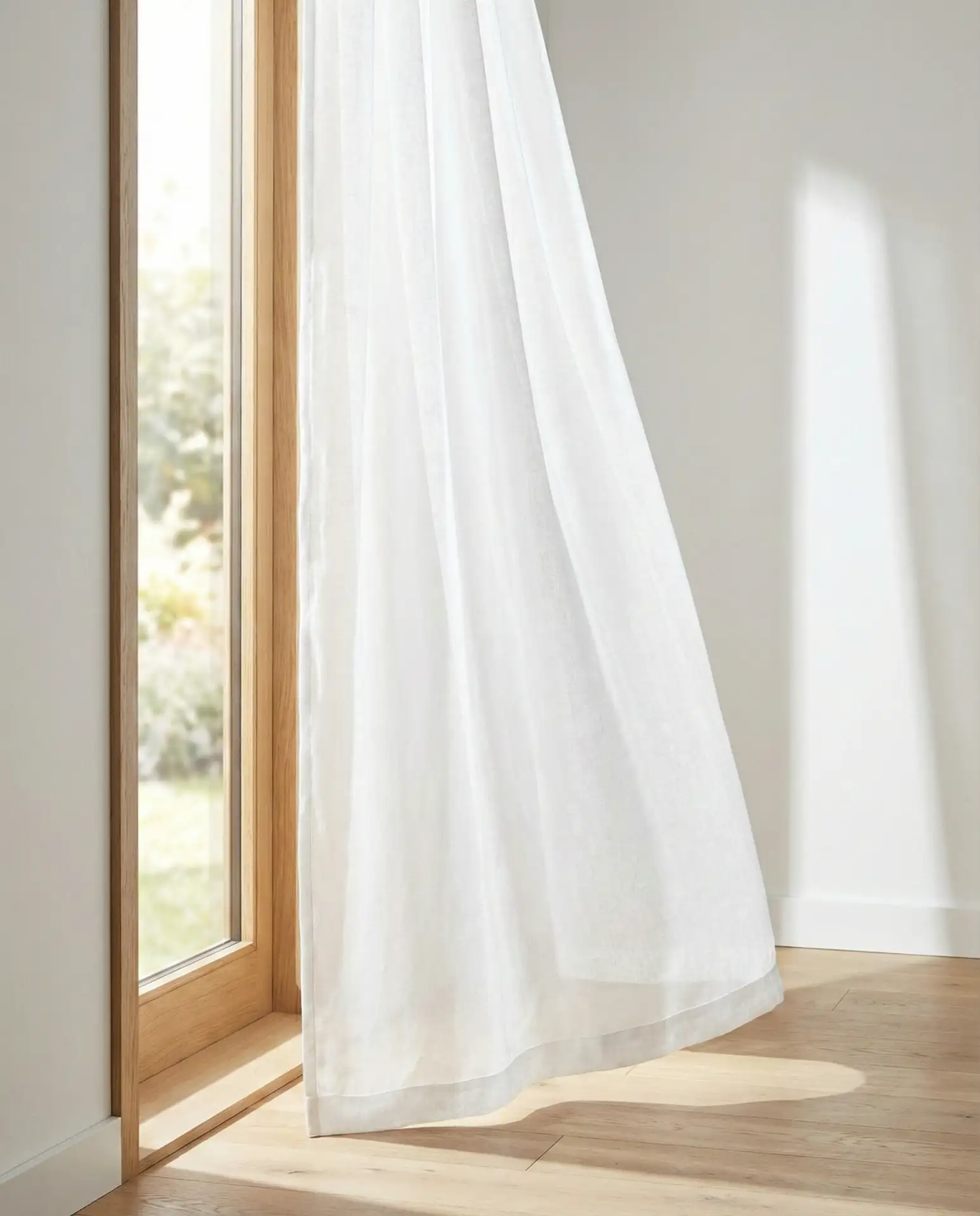 Floor-to-Ceiling Sheer Panels for Drama 1