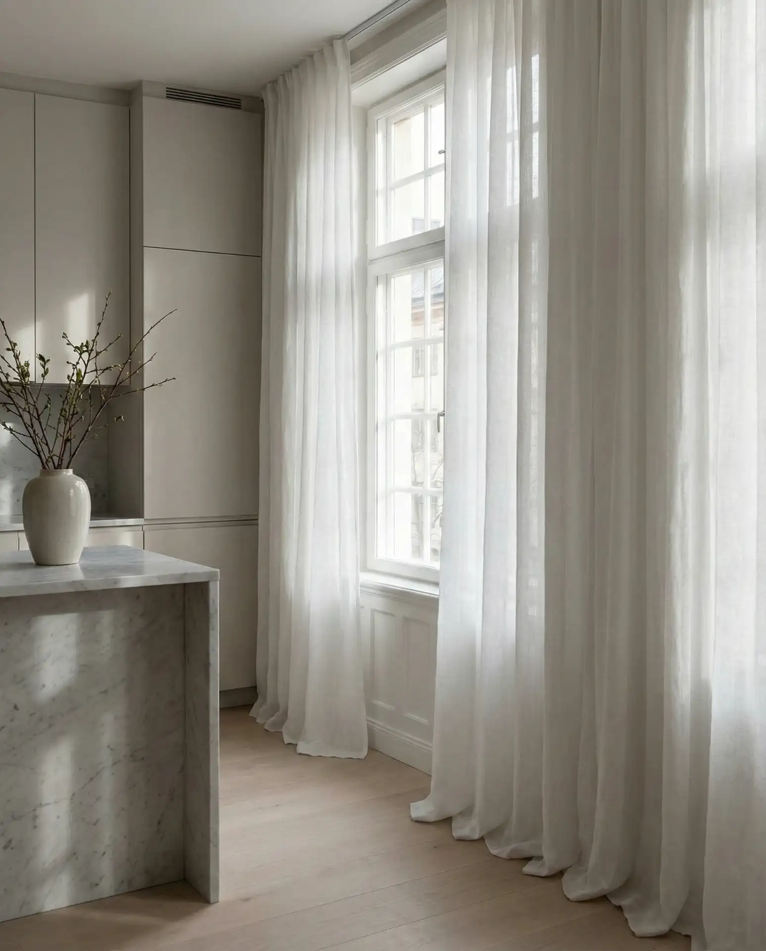 Floor-to-Ceiling Sheer Panels for Drama 2